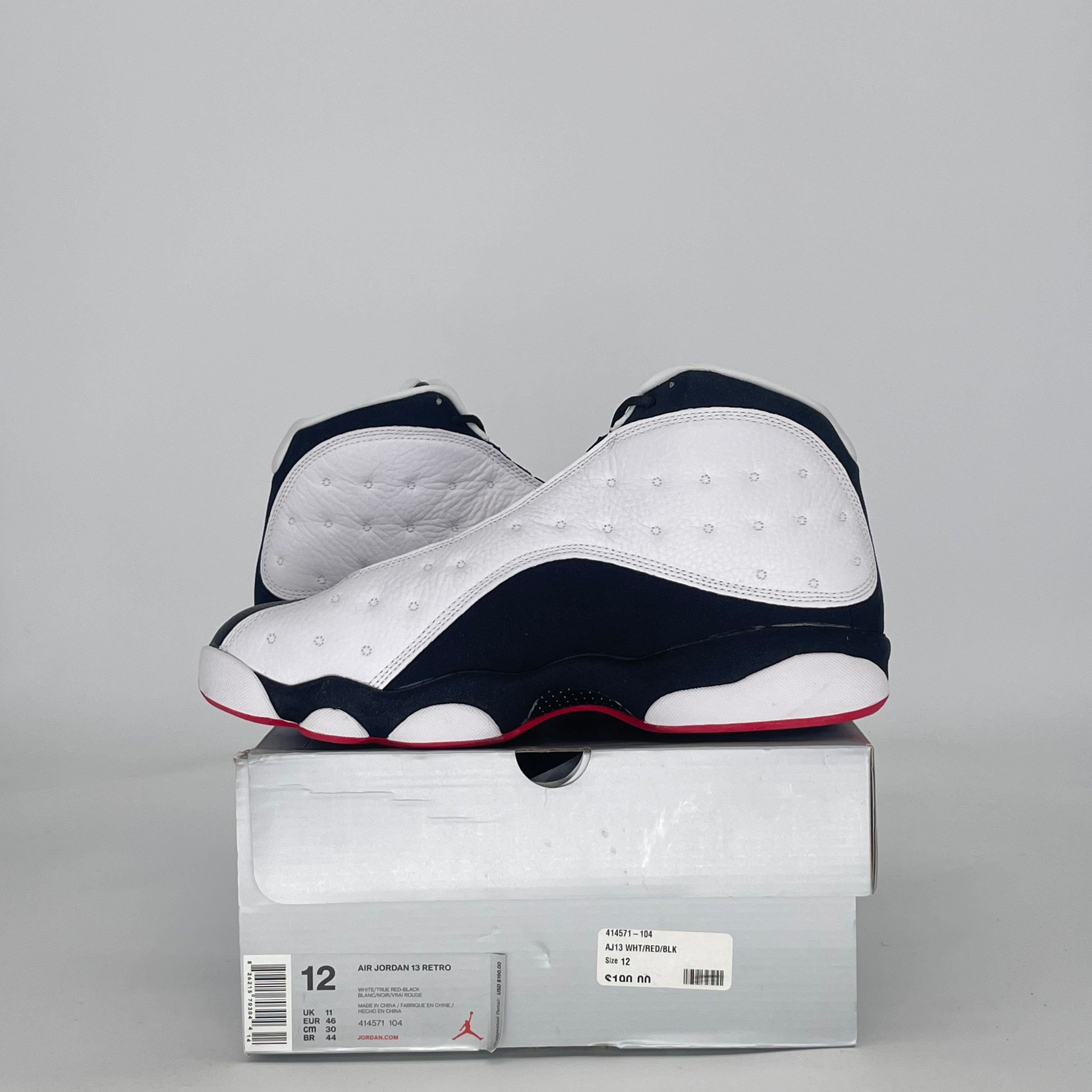 AIR JORDAN 13 HE GOT GAME 414571-104 SIZE 12/13.5W