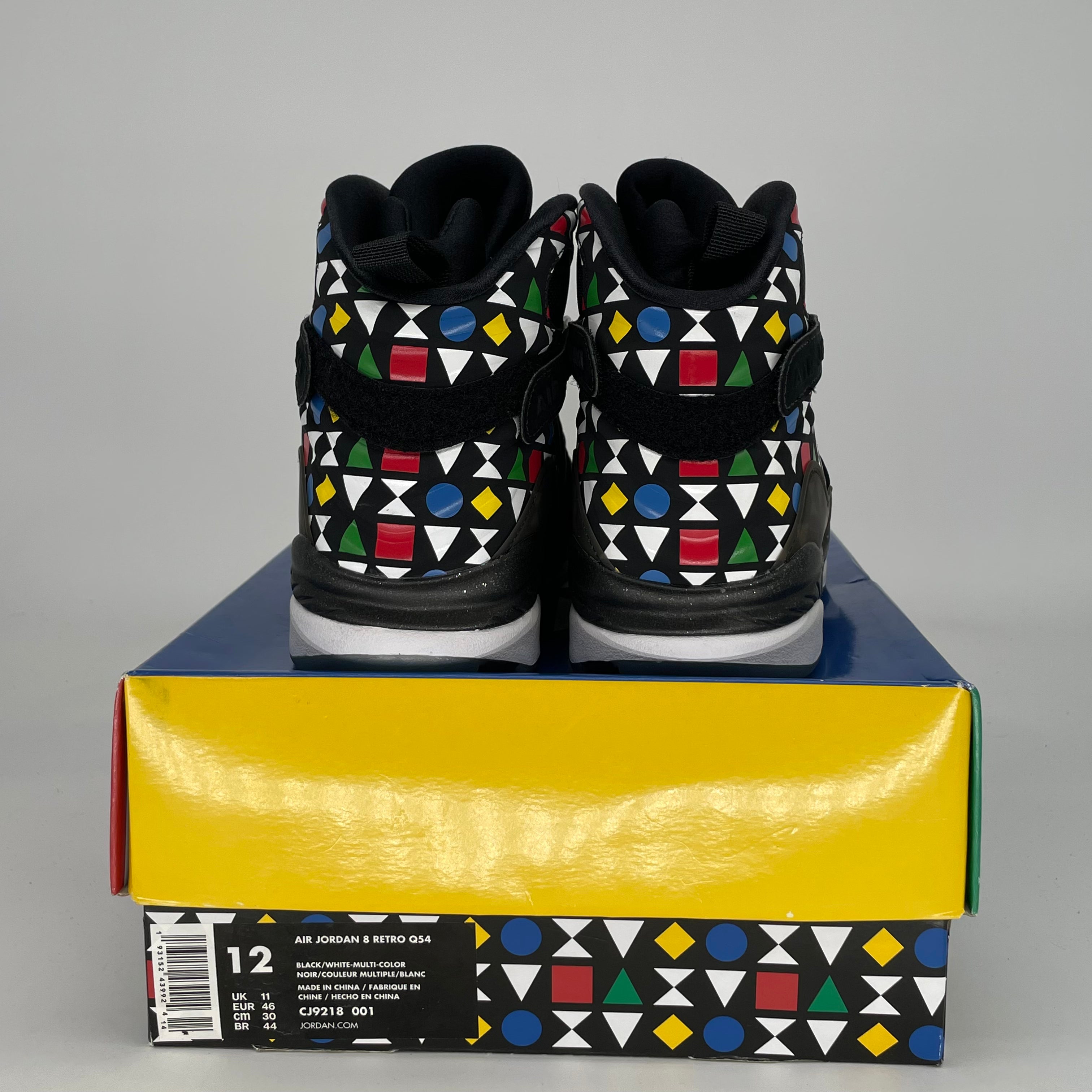 AIR JORDAN 8 QUAI 54 CJ9218-001 SIZE 12/13.5W