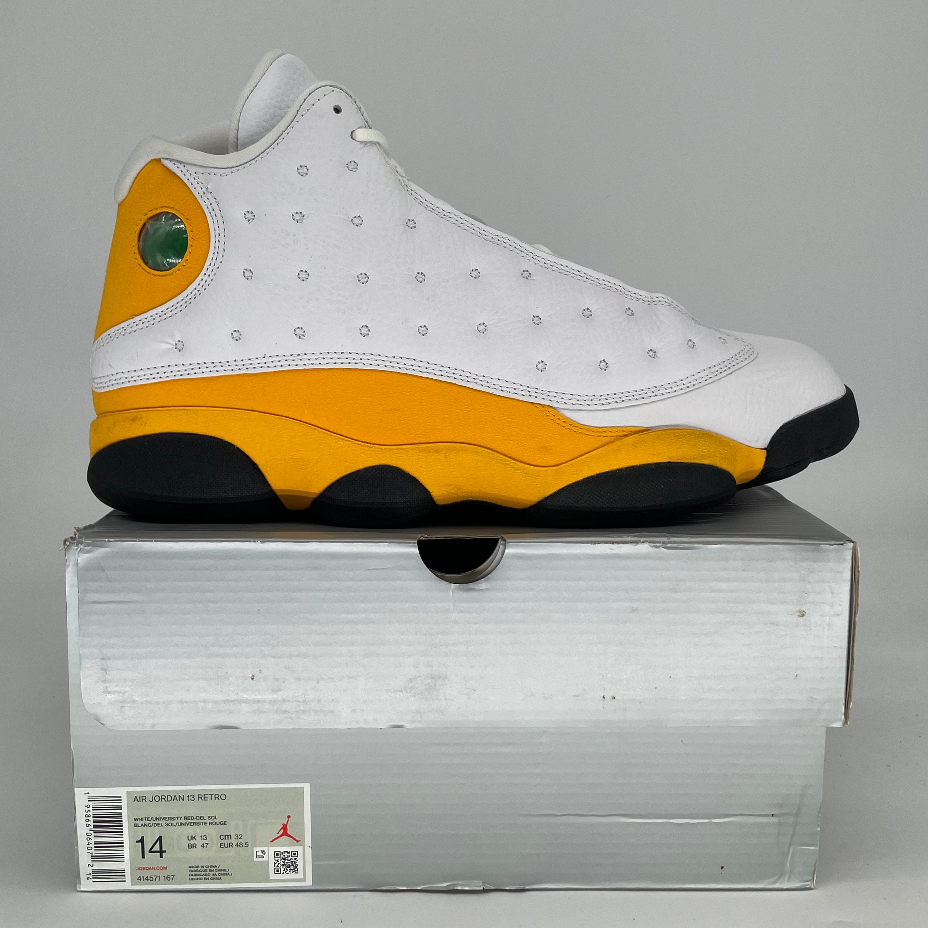 AIR JORDAN 13 DEL SOL 414571-167 SIZE 14/15.5W