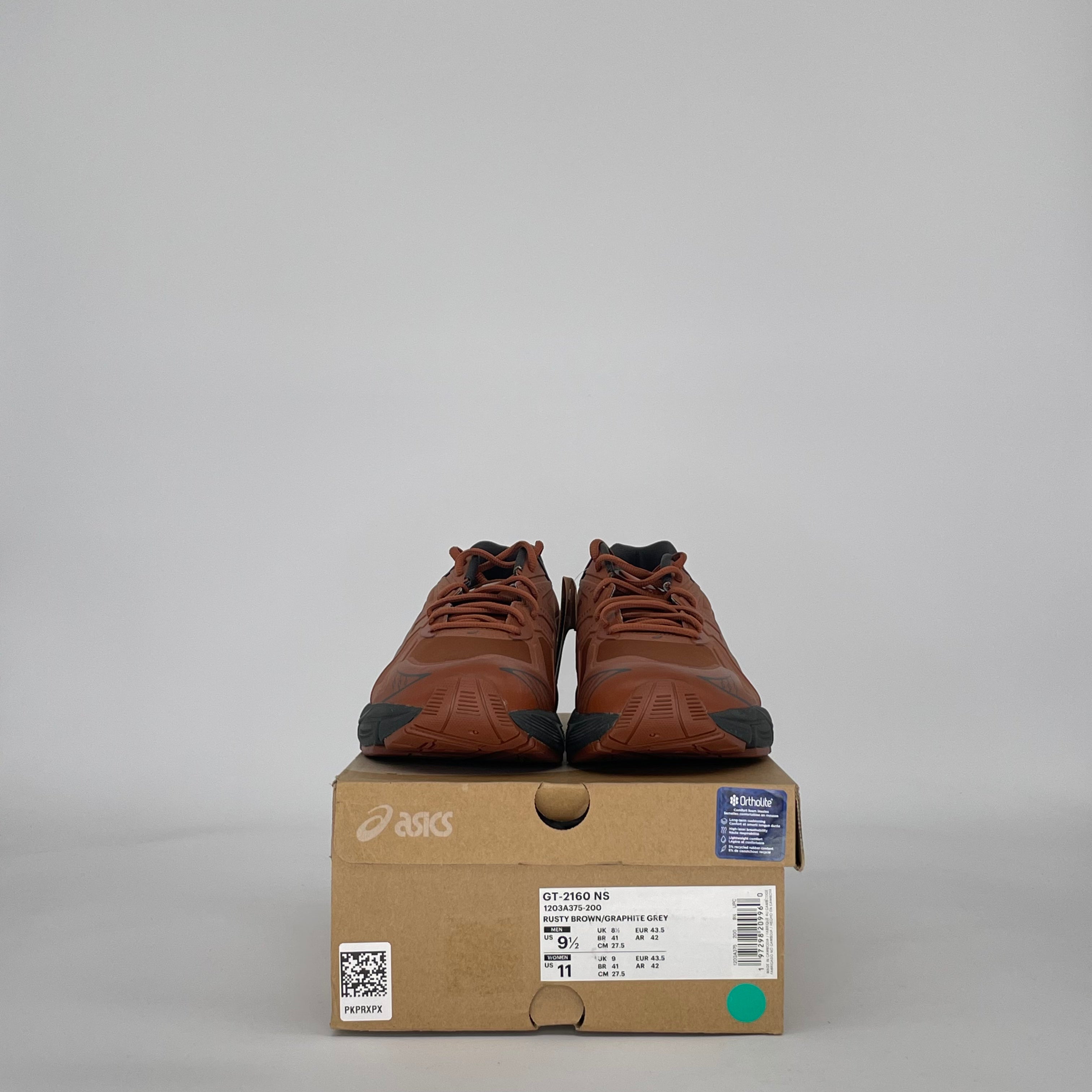 ASICS GT-2160 NS RUSTY BROWN 1203A375-200 SIZE 9.5/11W
