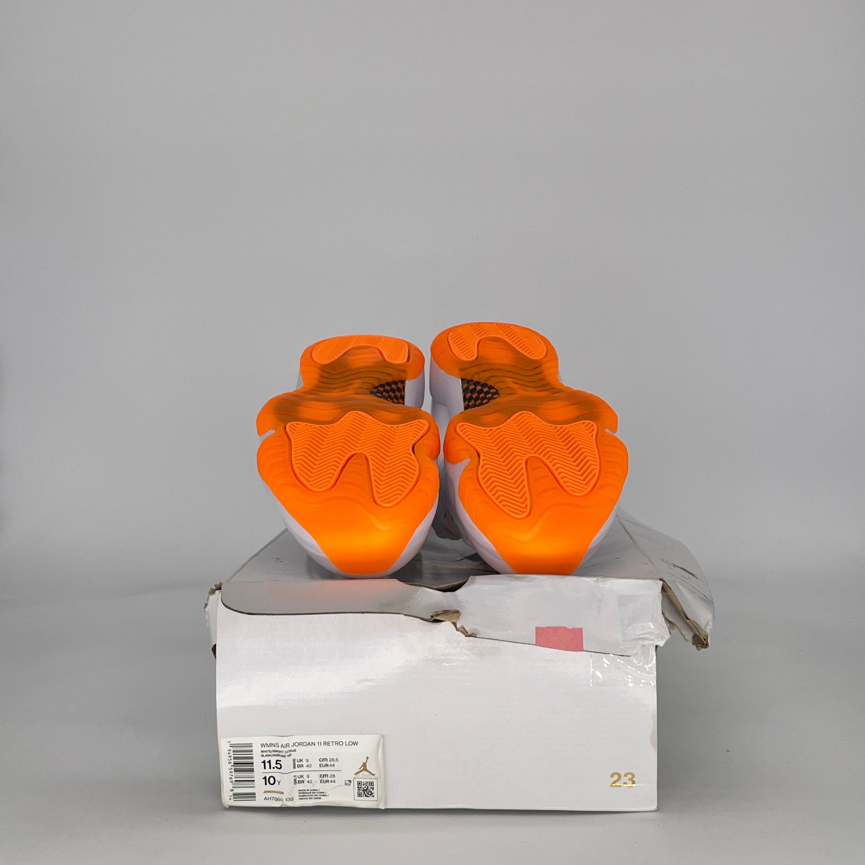 AIR JORDAN 11 LOW CITRUS (2021) AH7860-139 SIZE 10/11.5W