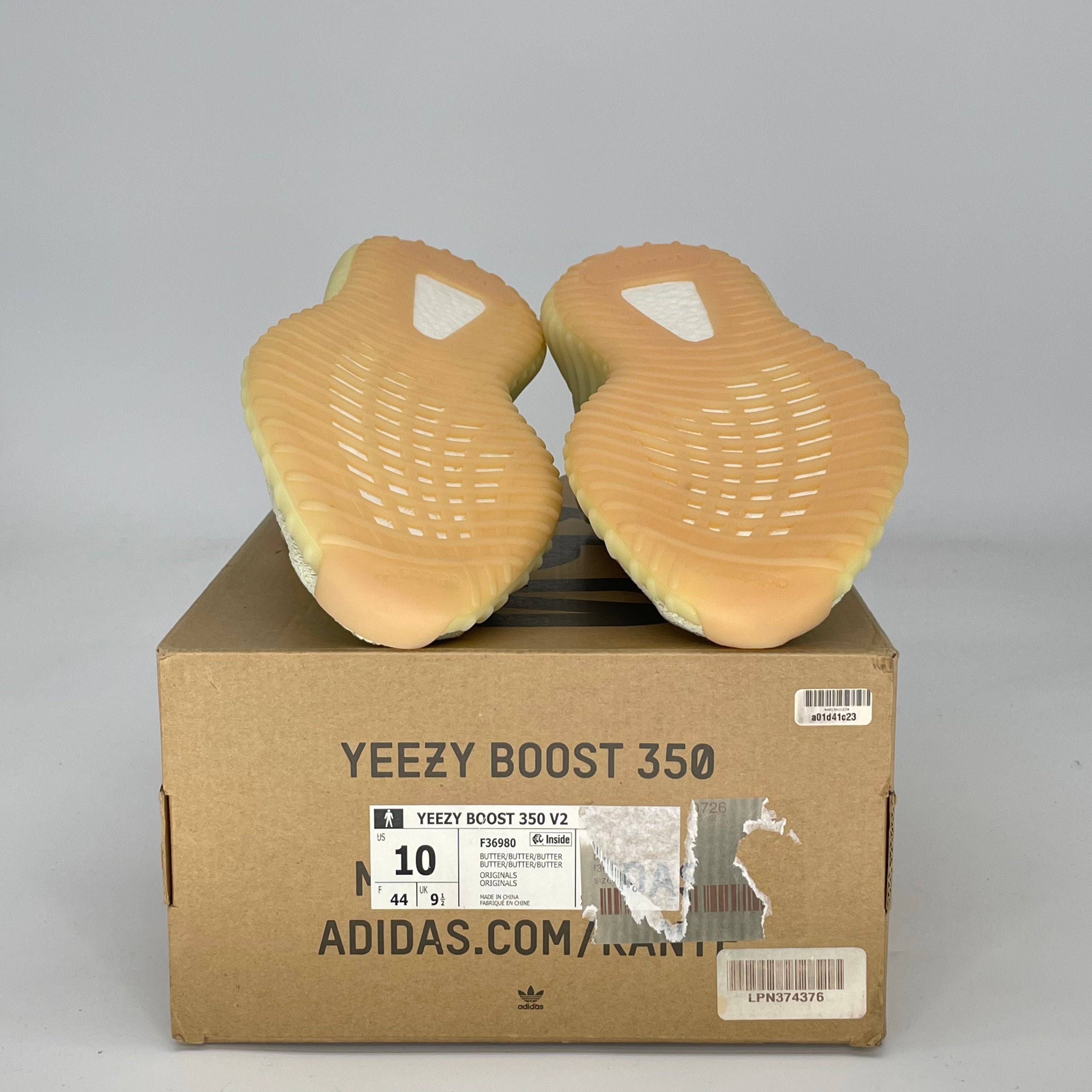 ADIDAS YEEZY 350 BUTTER F36980 SIZE 10/11.5W
