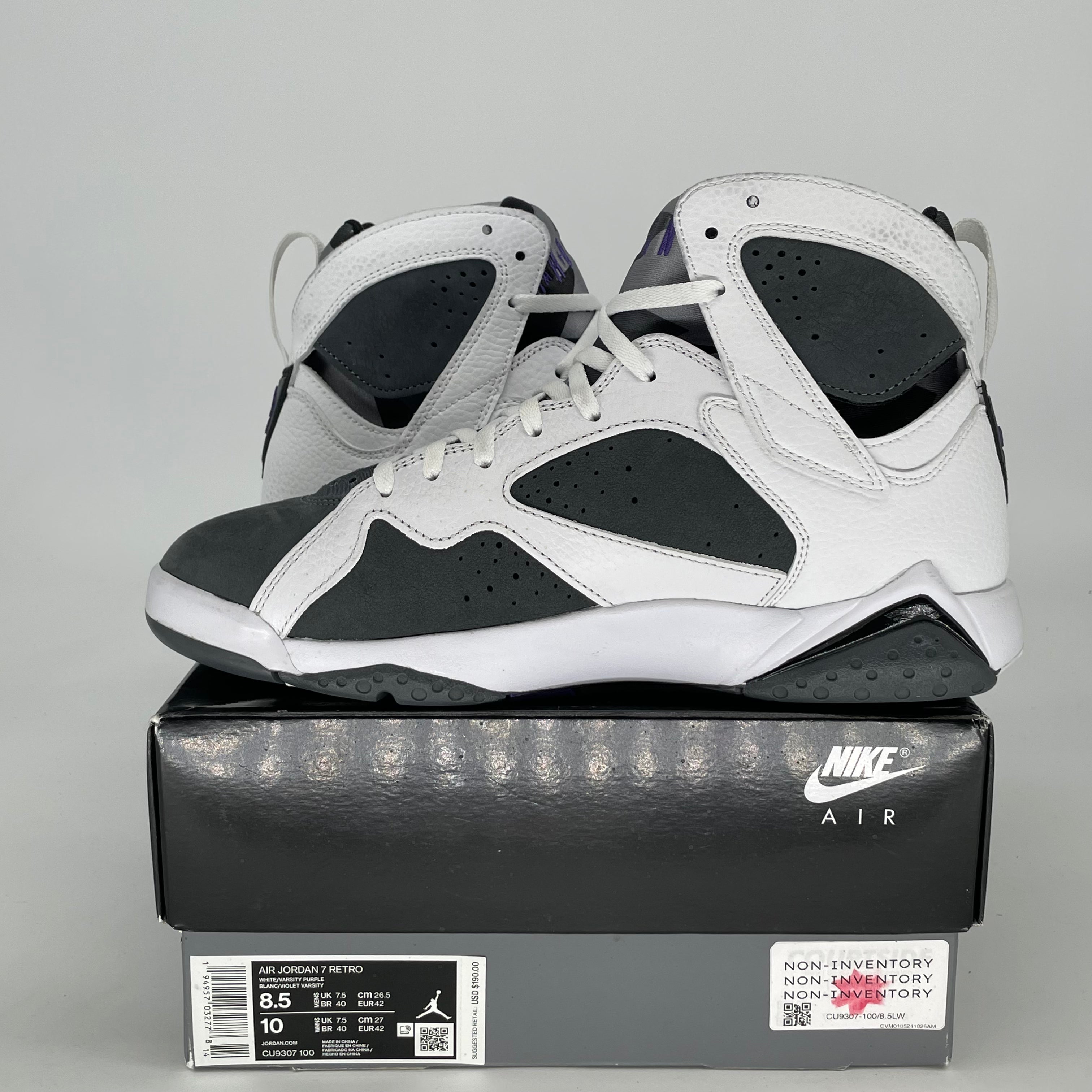 AIR JORDAN 7 FLINT CU9307-100 SIZE 8.5/10W