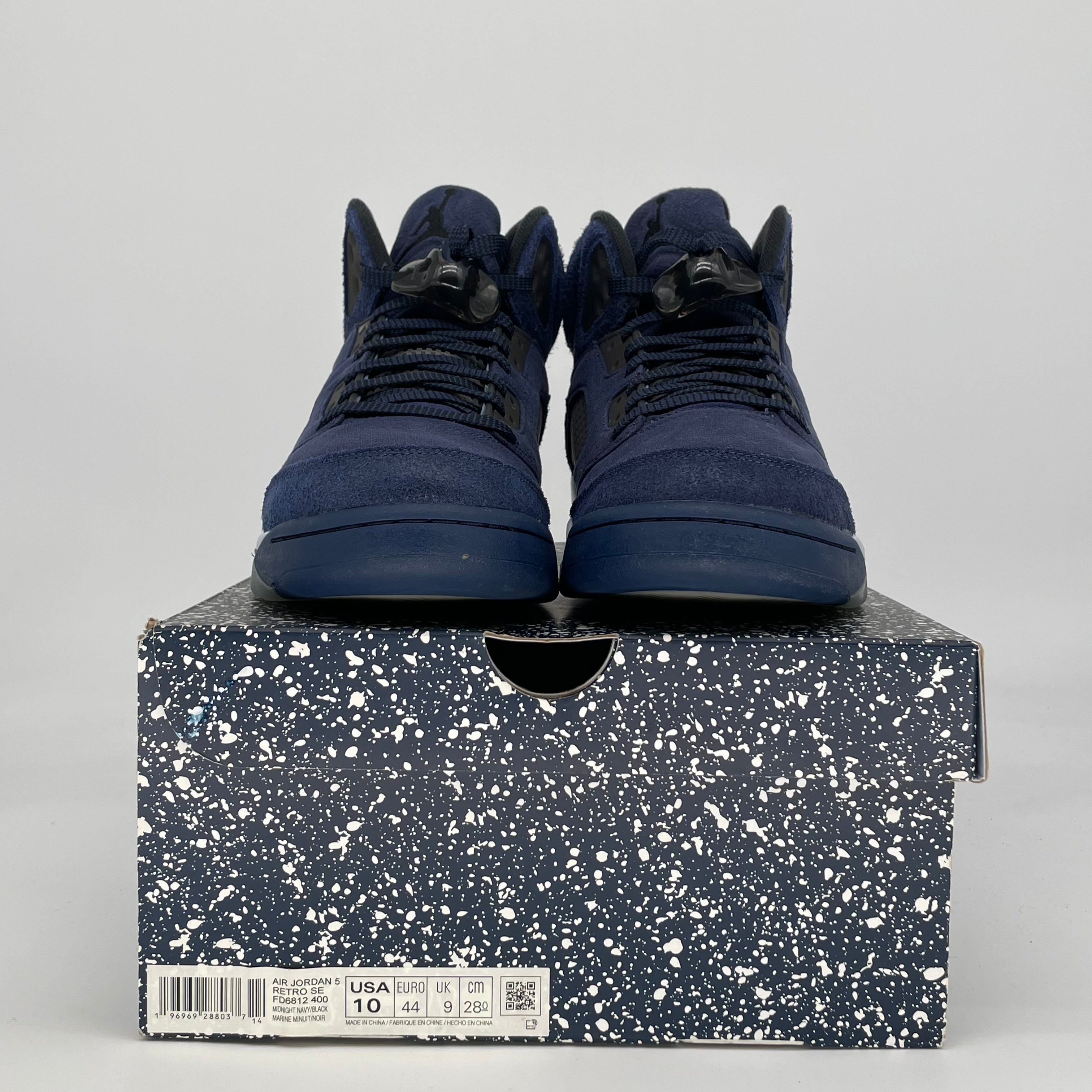 AIR JORDAN 5 MIDNIGHT NAVY FD6812-400 SIZE 10/11.5W
