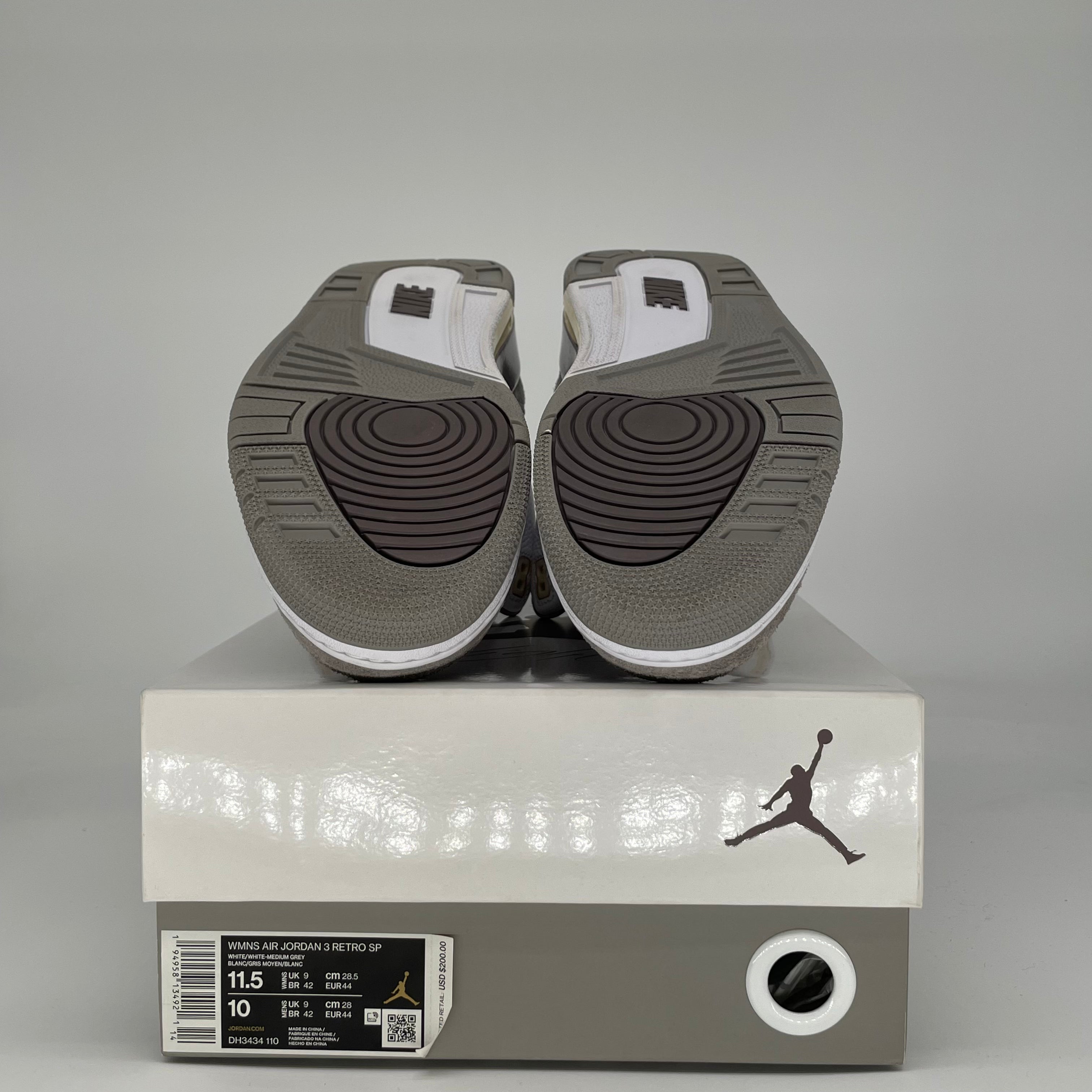 AIR JORDAN 3 A MA MANIERE W DH3434-110 SIZE 10/11.5W