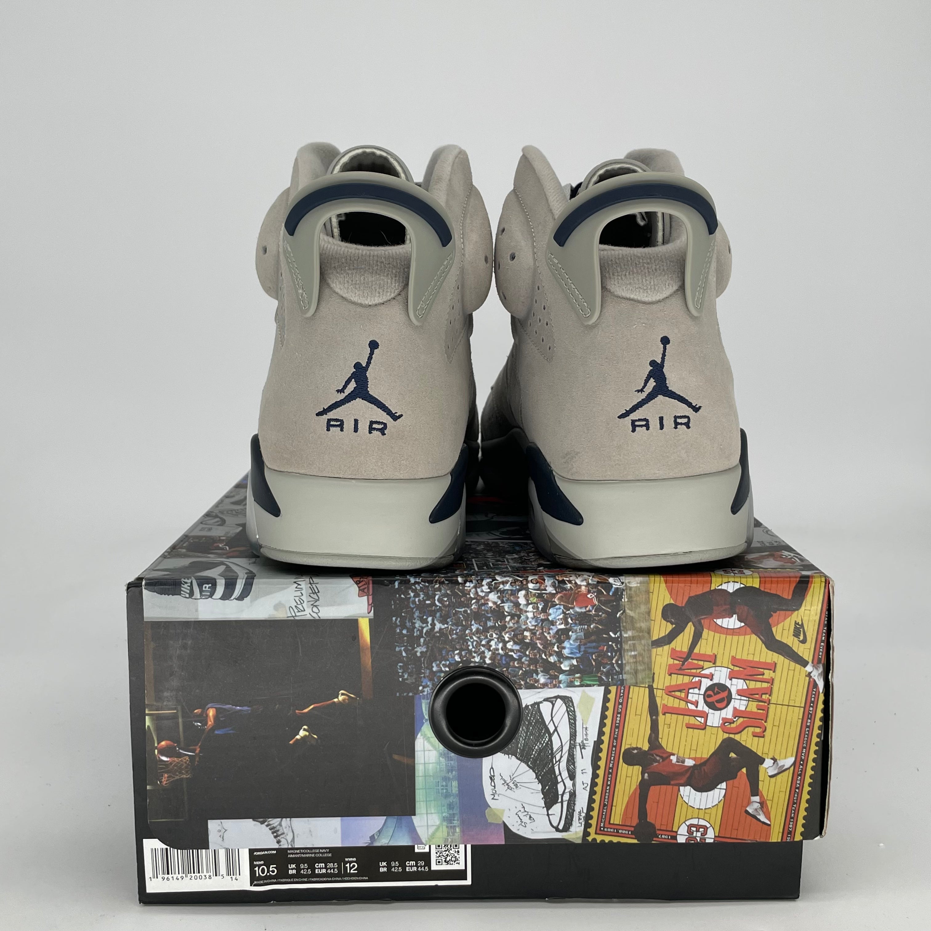 AIR JORDAN 6 GEORGETOWN CT8529-012 SIZE 10.5/12W