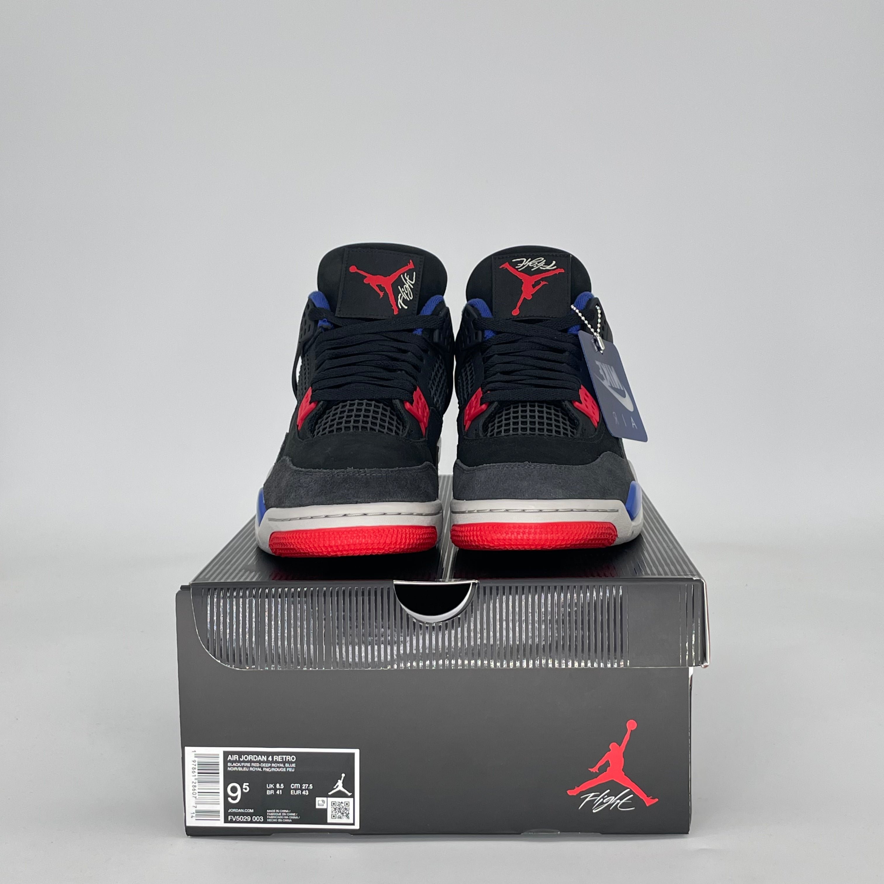 AIR JORDAN 4 RARE AIR (WHITE LETTERING) FV5029-003 SZ 9.5/11W