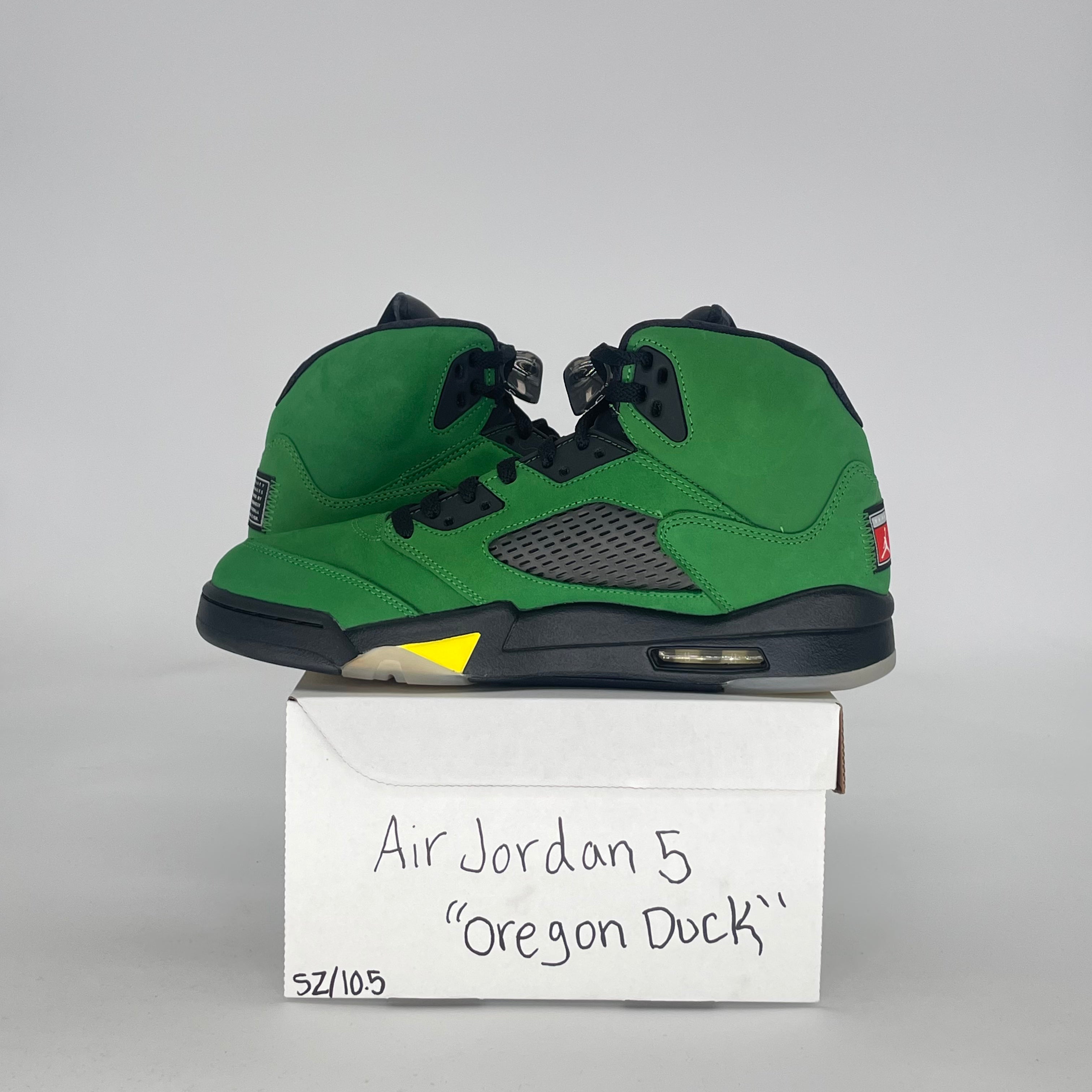 AIR JORDAN 5 SE OREGON CK6631-307 SIZE 10.5/12W