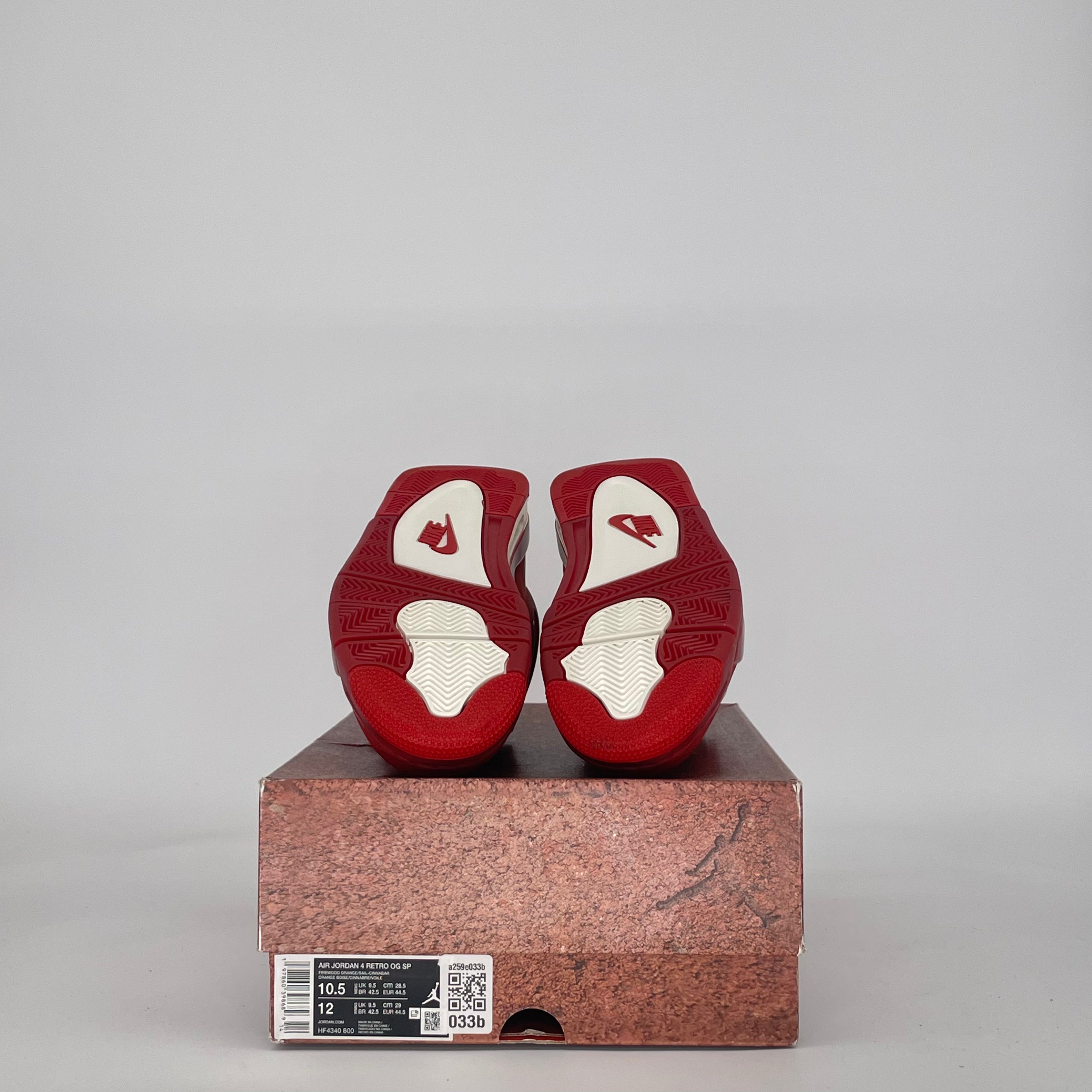 AIR JORDAN 4 NIGEL SYLVESTER BRICK BY BRICK HF4340-800 SIZE 10.5/12W