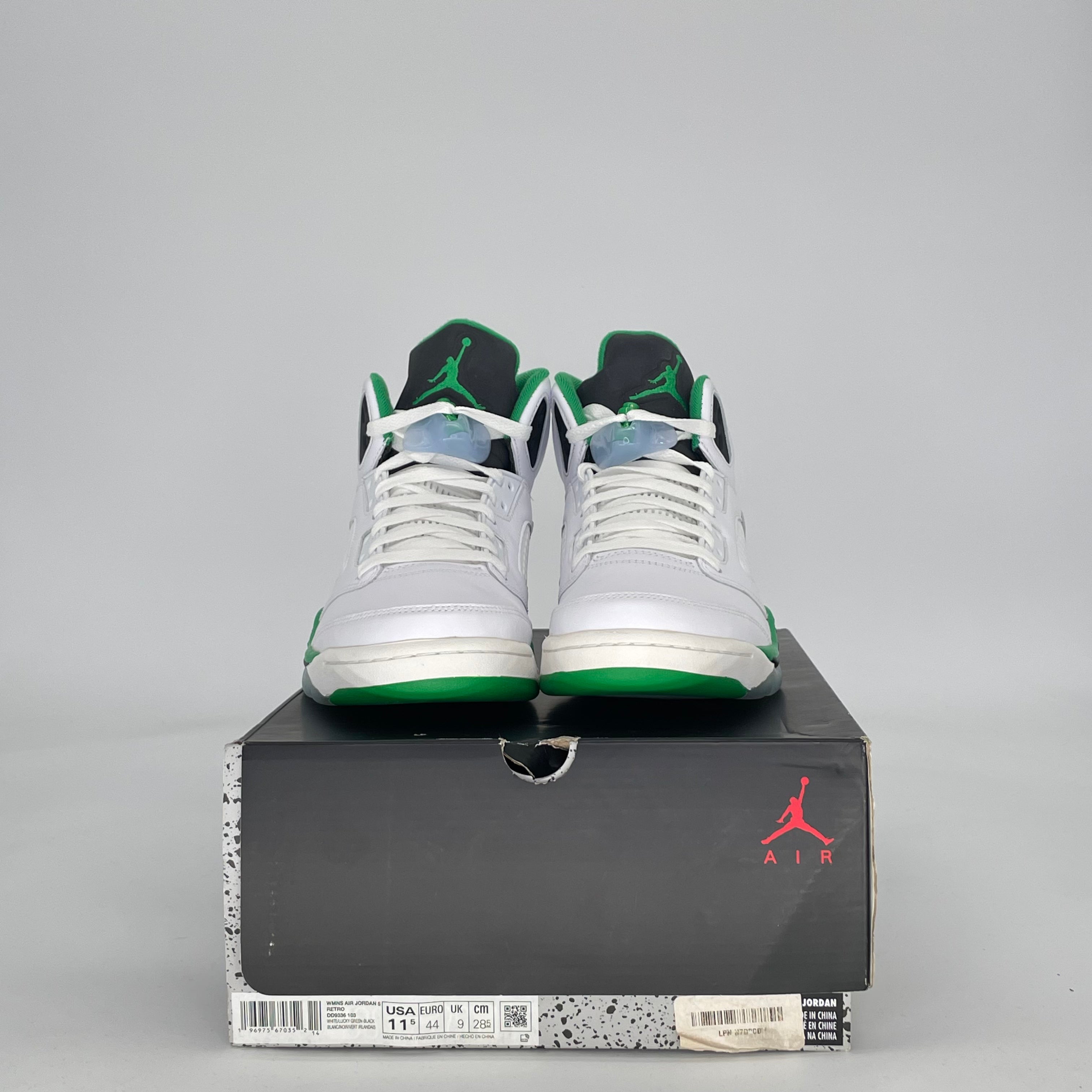AIR JORDAN 5 LUCKY GREEN DD9336-103 SIZE 10/11.5W