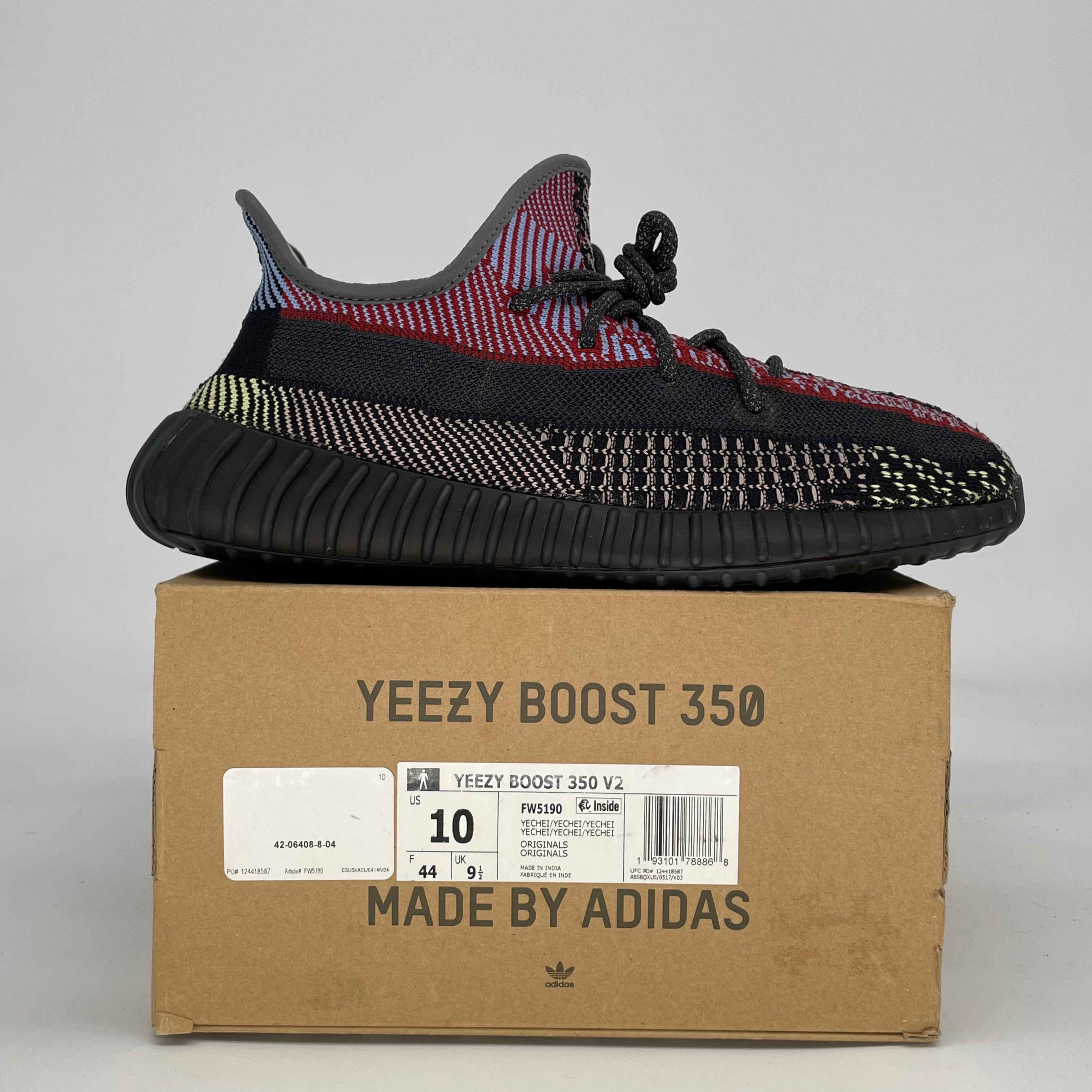 ADIDAS YEEZY BOOST 350 V2 YECHEIL (NON REFLECTIVE) FW5190 SIZE 10/11.5W