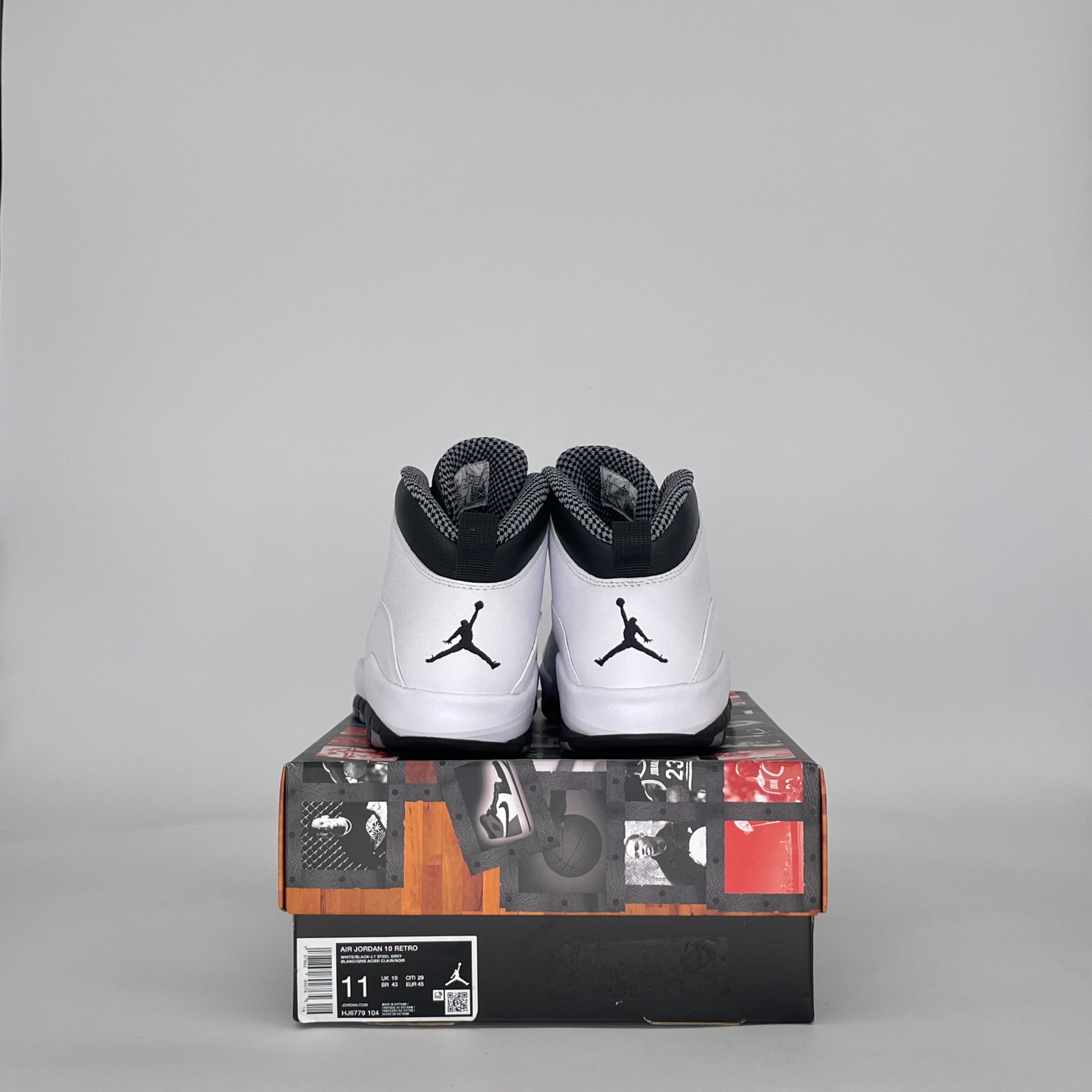 AIR JORDAN 10 STEEL HJ6779-104 SIZE 11/12.5W