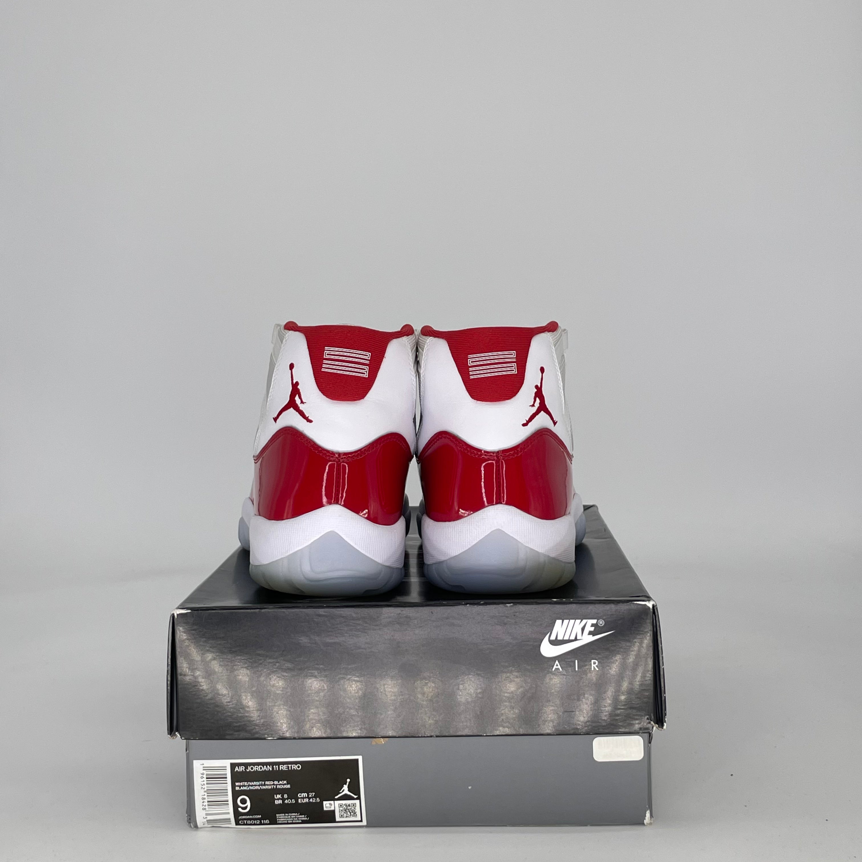 AIR JORDAN 11 CHERRY (2022) CT8012-116 SIZE 9/10.5W