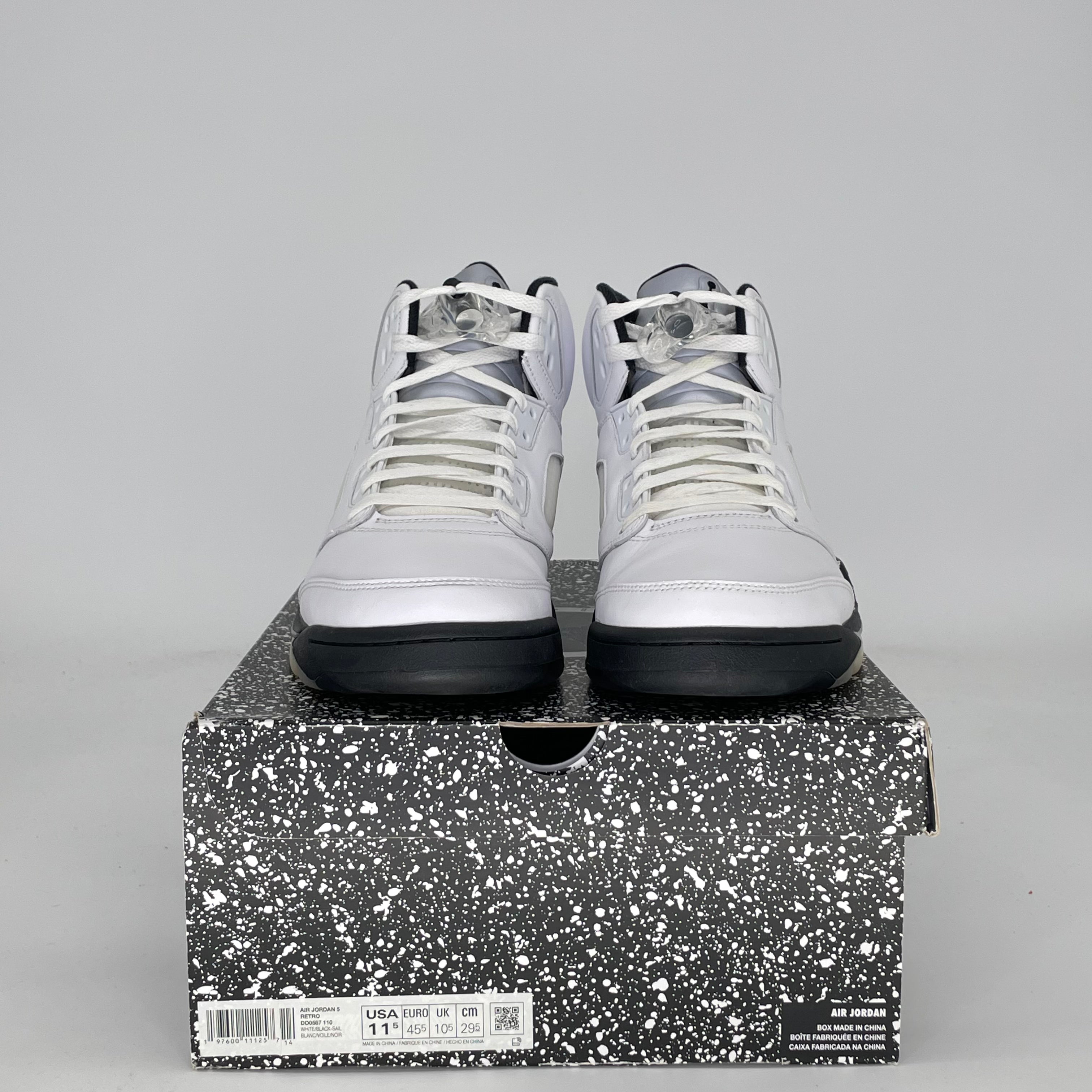 AIR JORDAN 5 REVERSE METALLIC DD0587-110 SIZE 11.5/13W