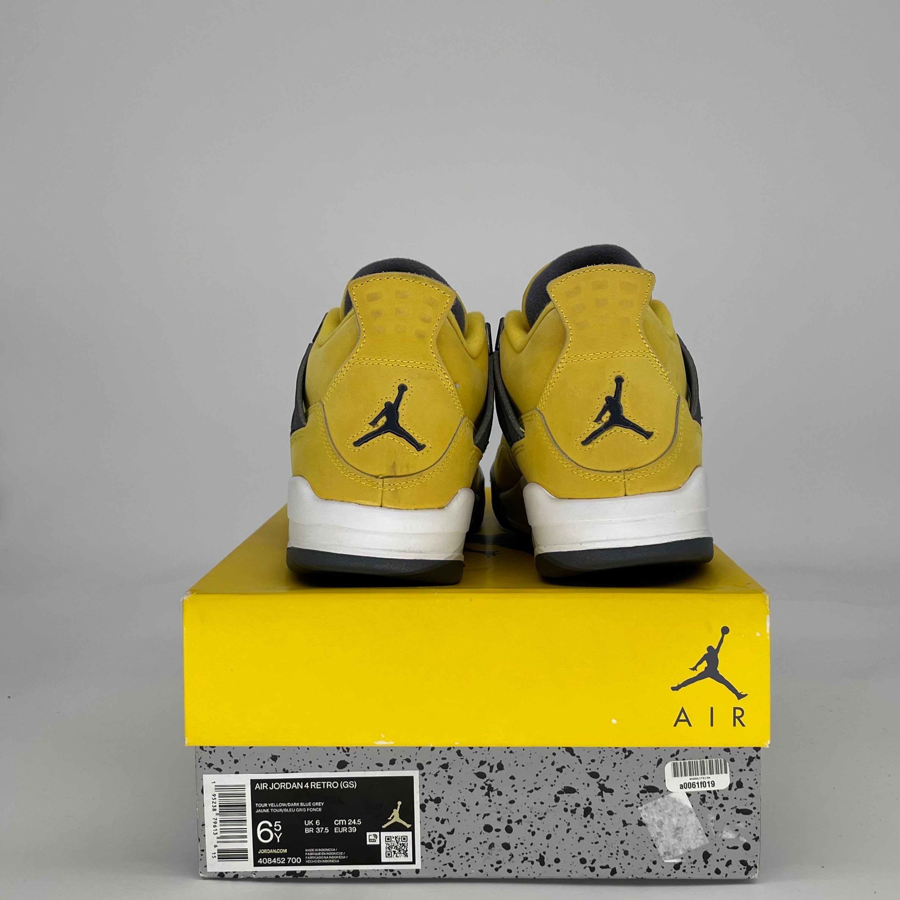 AIR JORDAN 4 LIGHTNING 408452-700 SIZE 6.5/8W