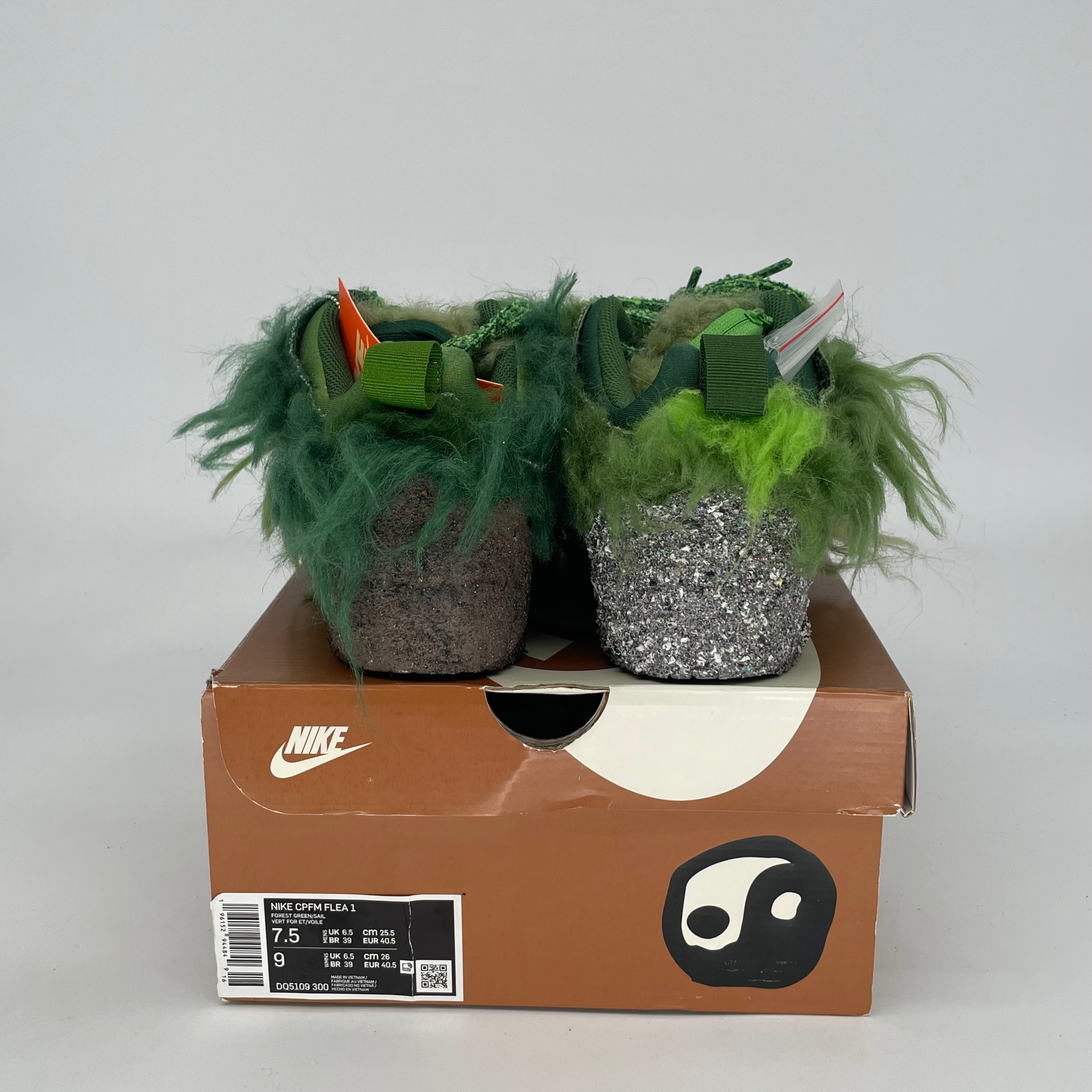 NIKE CPFM FLEA 1 OVERGROWN DQ5109-300 SIZE 7.5/9W