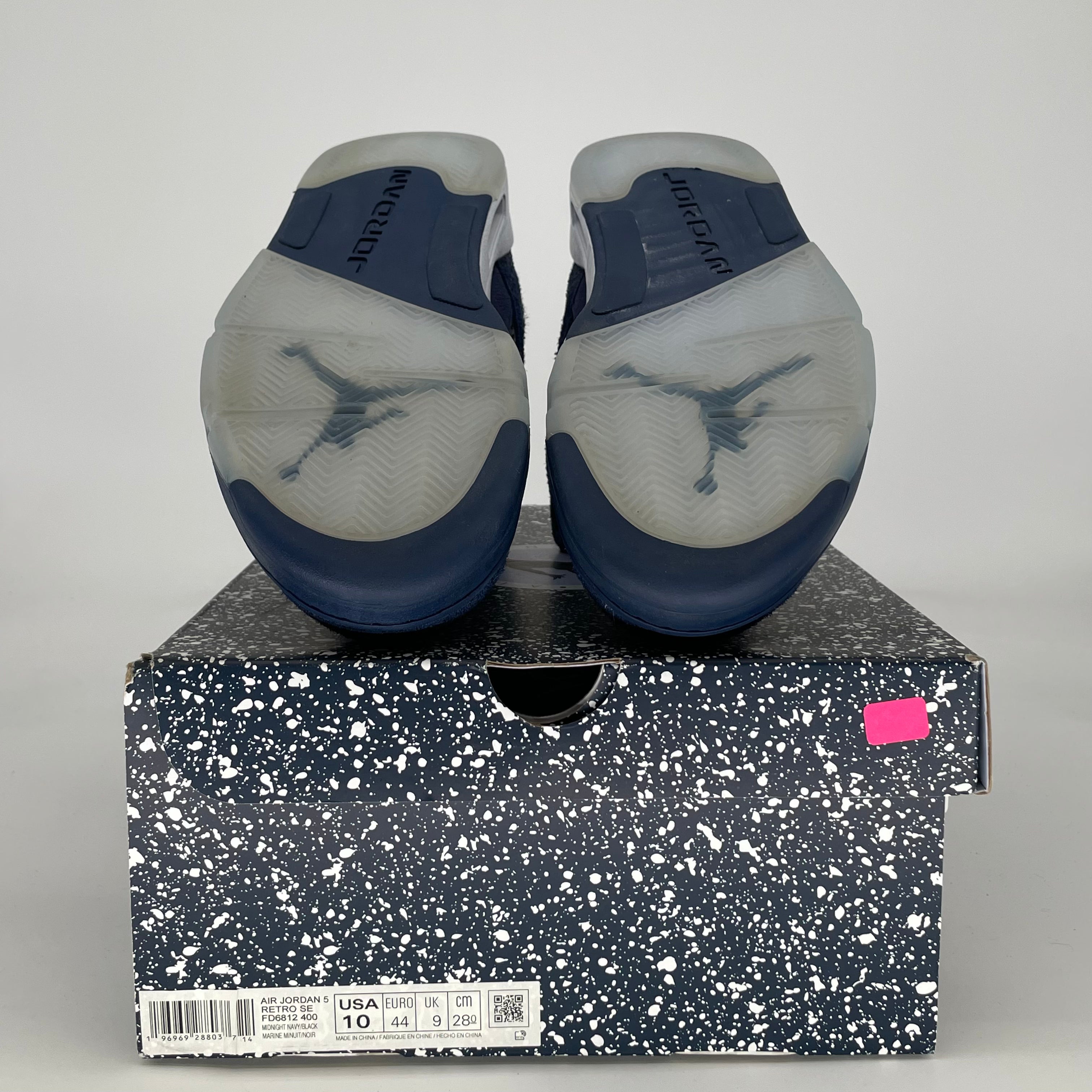 AIR JORDAN 5 MIDNIGHT NAVY FD6812-400 SIZE 10/11.5W