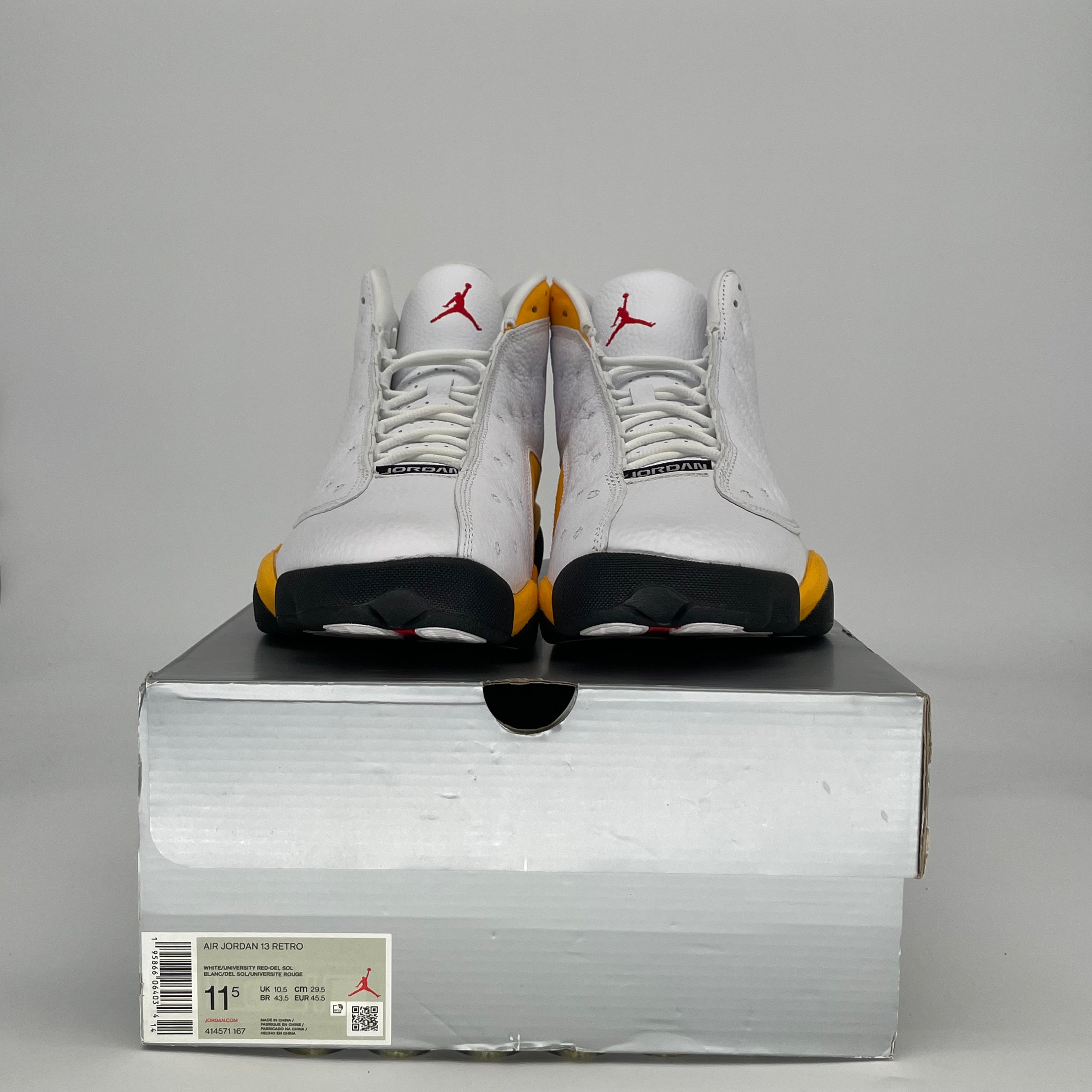 AIR JORDAN 13 DEL SOL 414571-167 SIZ 11.5/13W