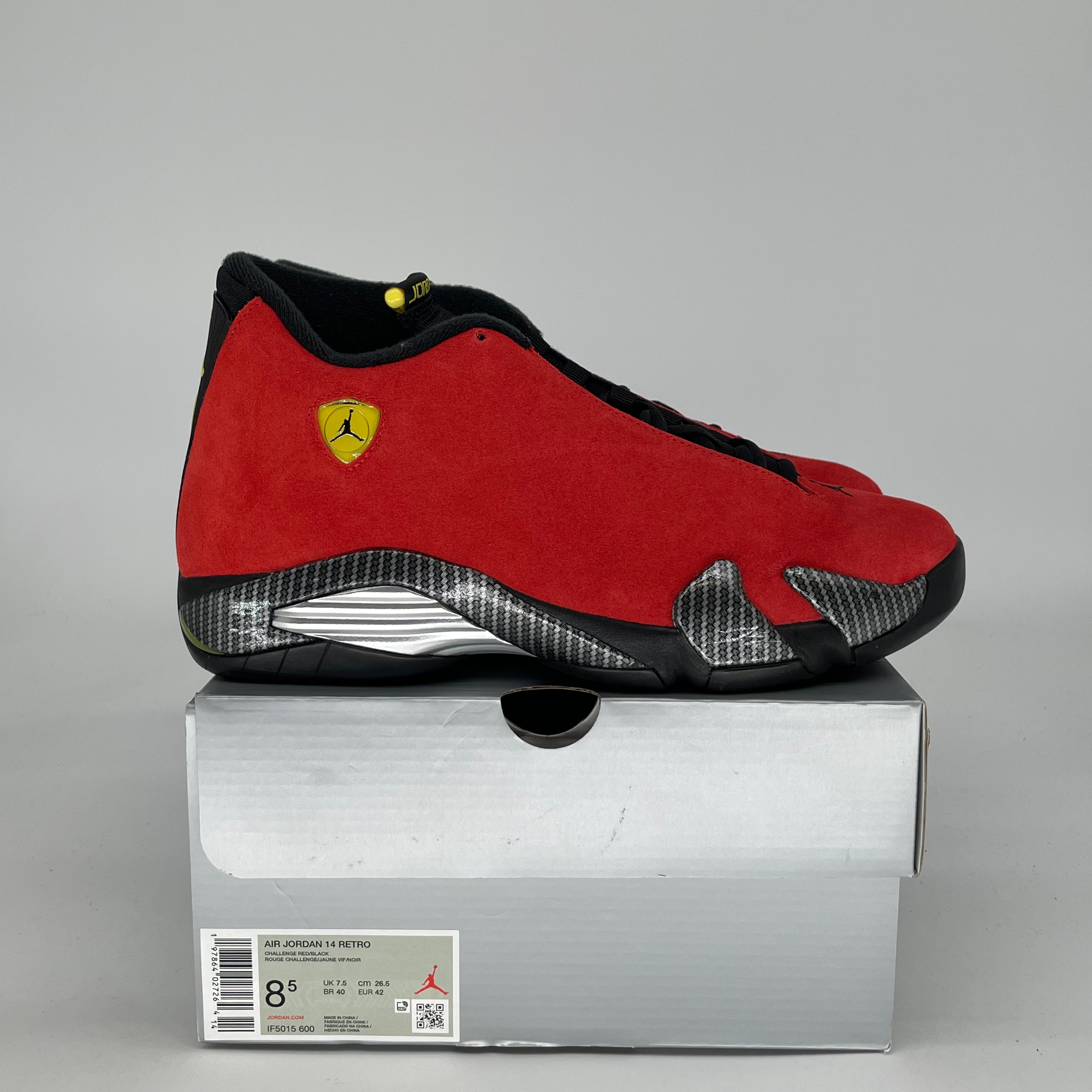 AIR JORDAN 14 FERRARI IF5015-600 SIZE 8.5/10W