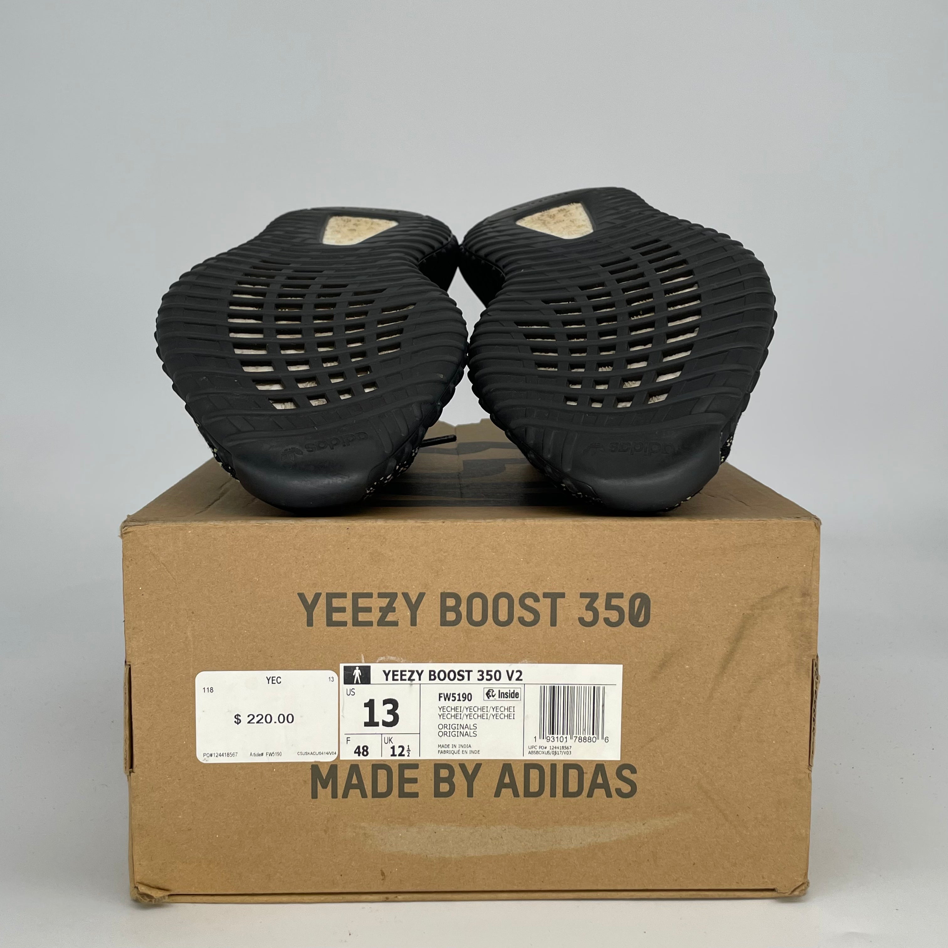 ADIDAS YEEZY 350 V2 YECHEIL FW5190 SIZE 13/14.5W
