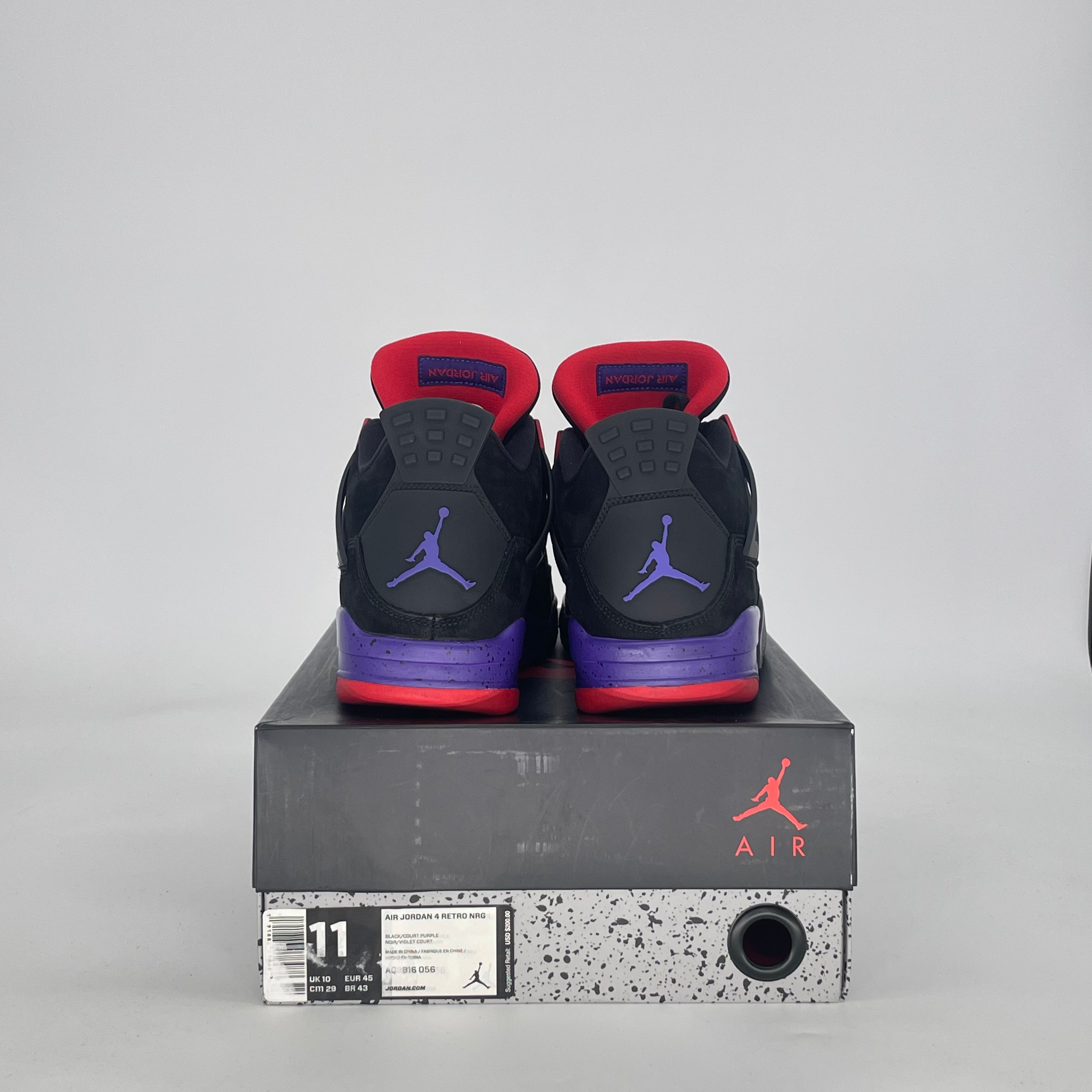 AIR JORDAN 4 RAPTORS DRAKE OVO AQ3816-056 SIZE 11/12.5W