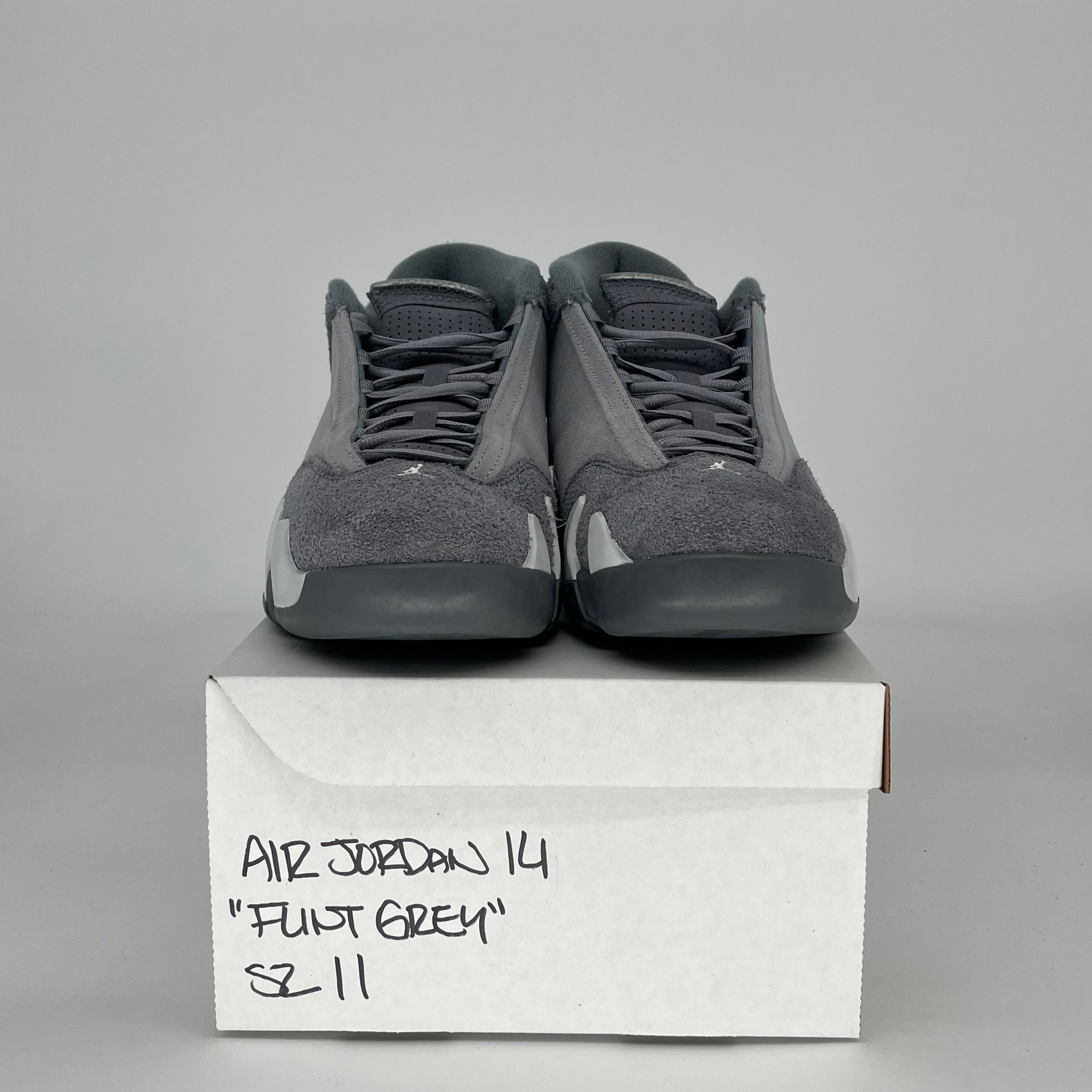AIR JORDAN 14 FLINT GREY FJ3460-012 SIZE 11/12.5W
