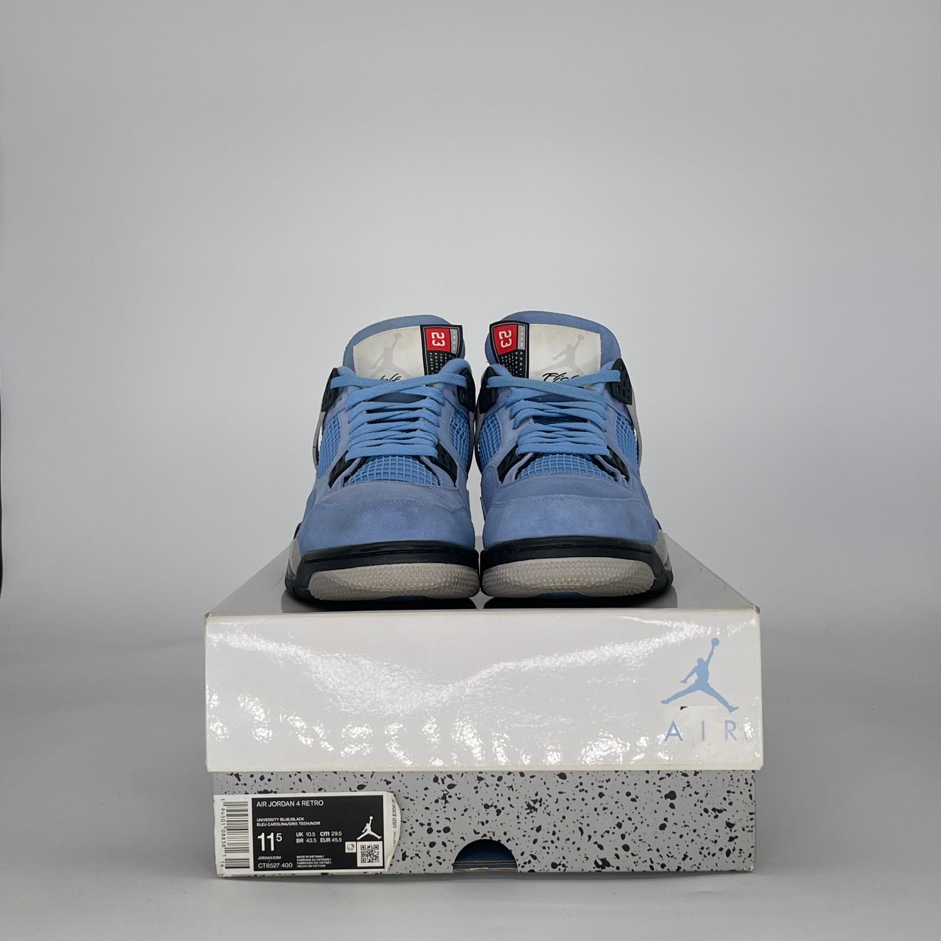 AIR JORDAN 4 UNIVERSITY BLUE CT8527-400 SIZE 11.5/13W