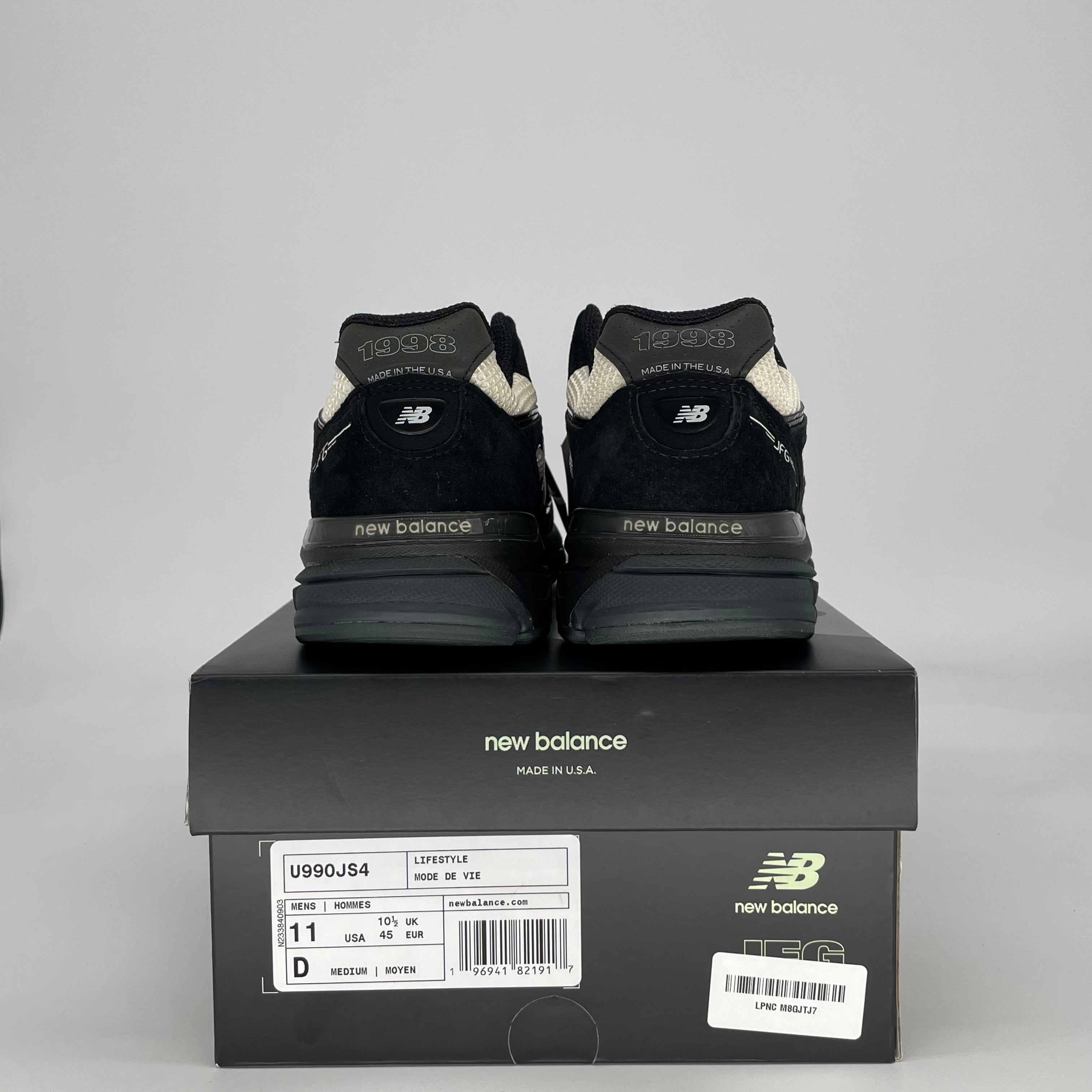 NEW BALANCE 990V4 MIUSA JOE FRESHGOODS 1998 OUTRO U990JS4 SIZE 11/12.5W