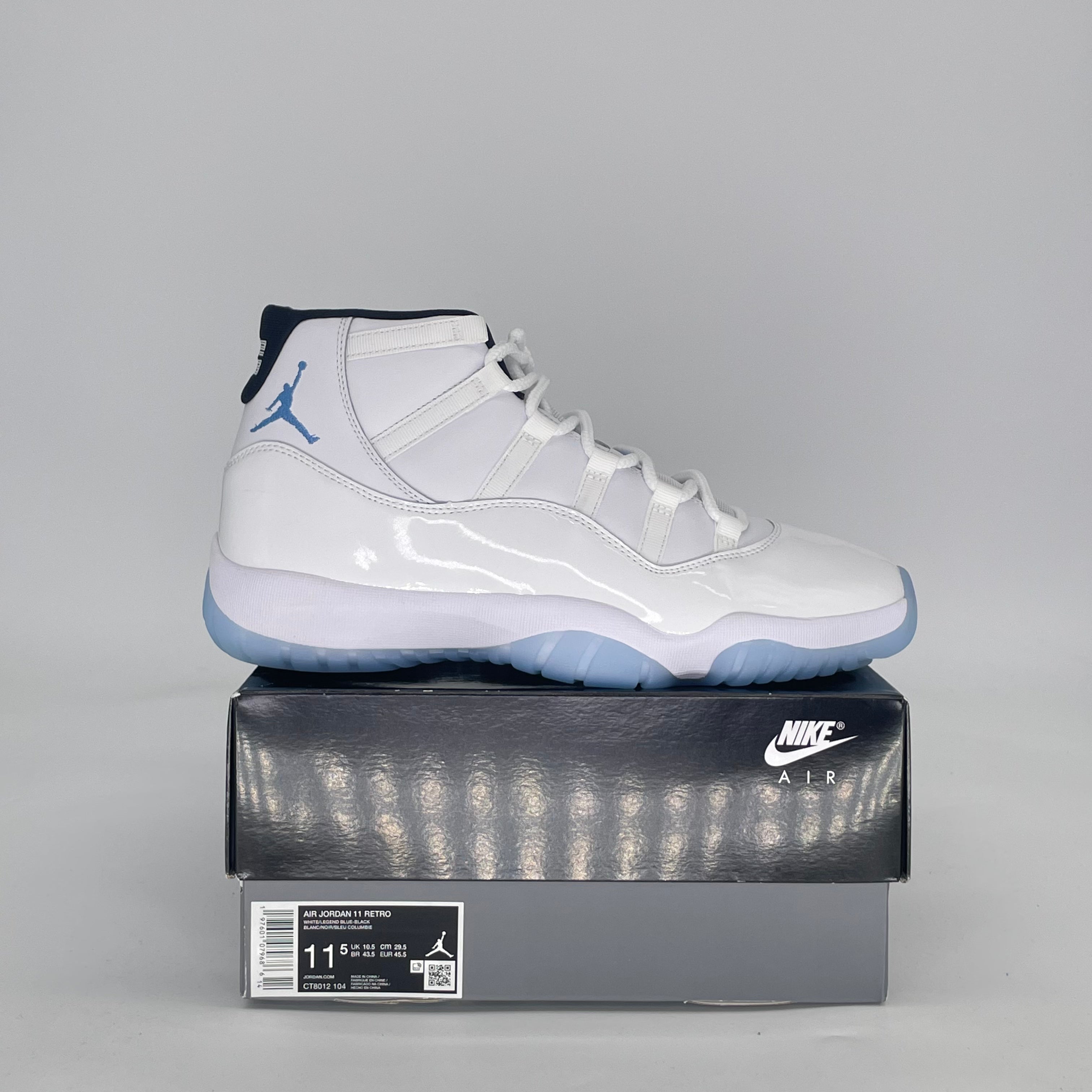 AIR JORDAN 11 LEGEND BLUE CT8012-104 SIZE 11.5/13W