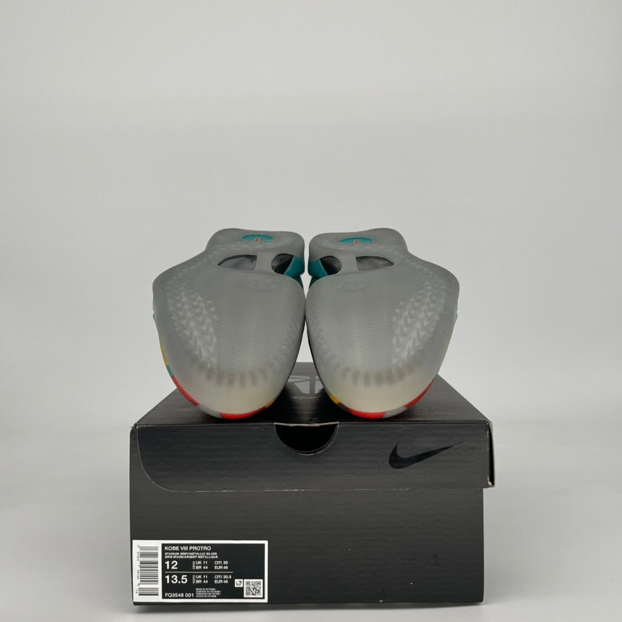 NIKE KOBE 8 PROTRO VENICE BEACH FQ3548-001 SIZE 12/13.5W