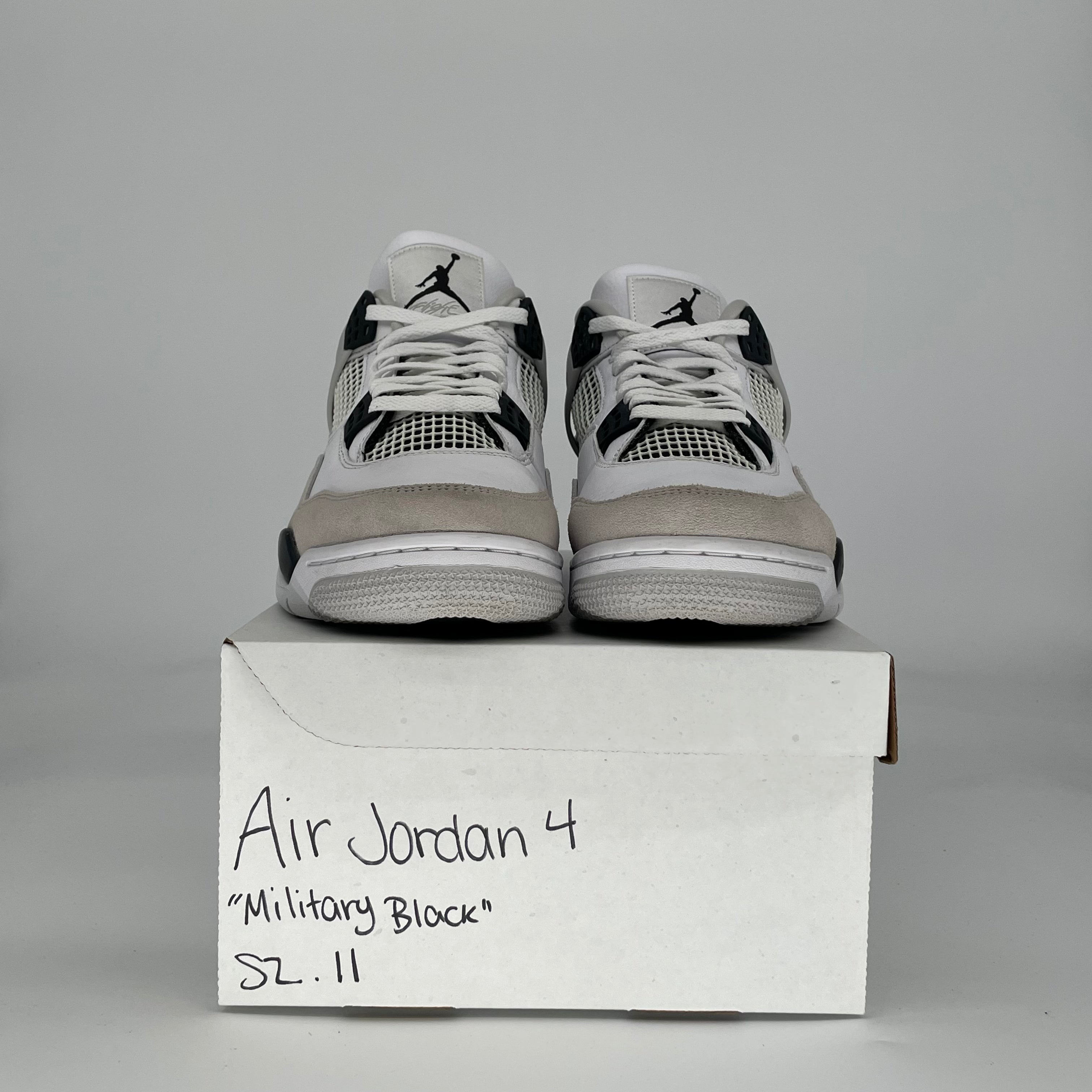 AIR JORDAN 4 MILITARY BLACK DH6927-111 SIZE 11/12.5W