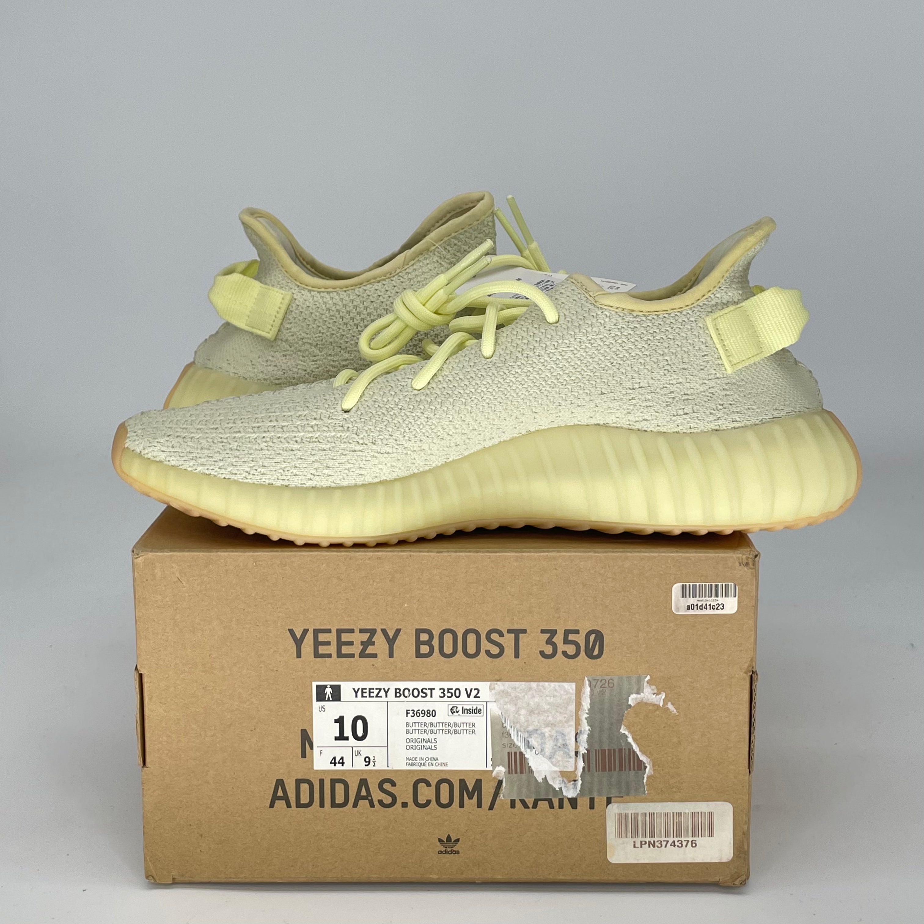 ADIDAS YEEZY 350 BUTTER F36980 SIZE 10/11.5W