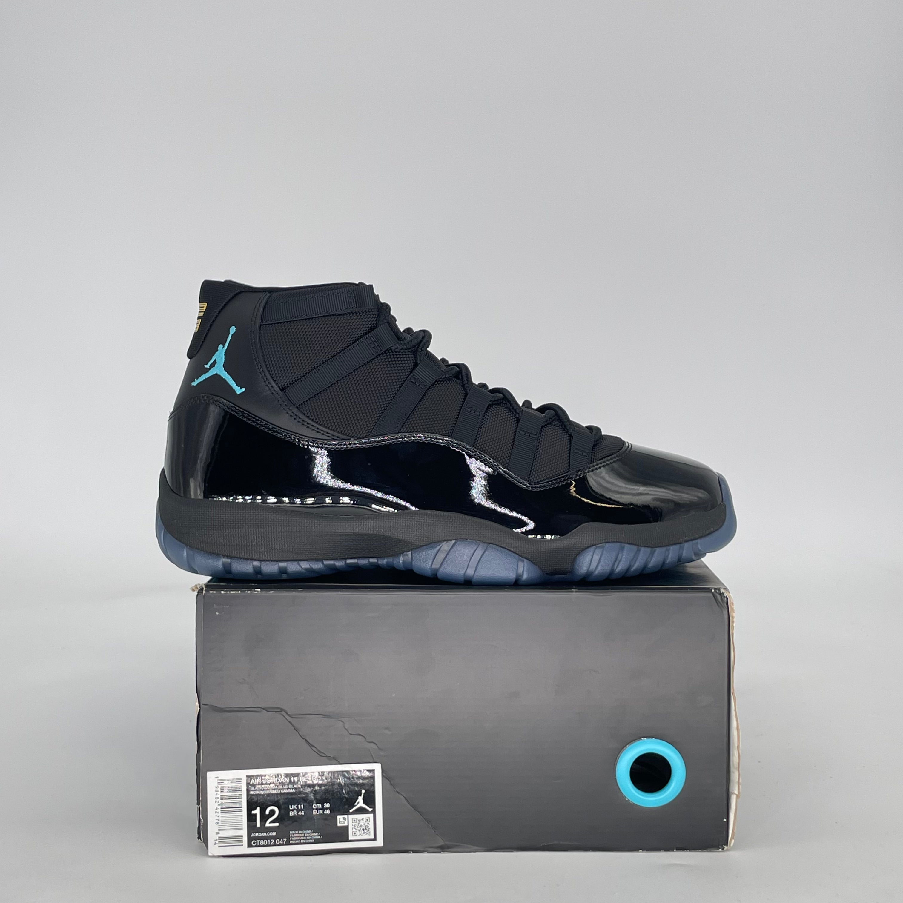 AIR JORDAN 11 GAMMA BLUE CT8012-047 SIZE 12/13.5W