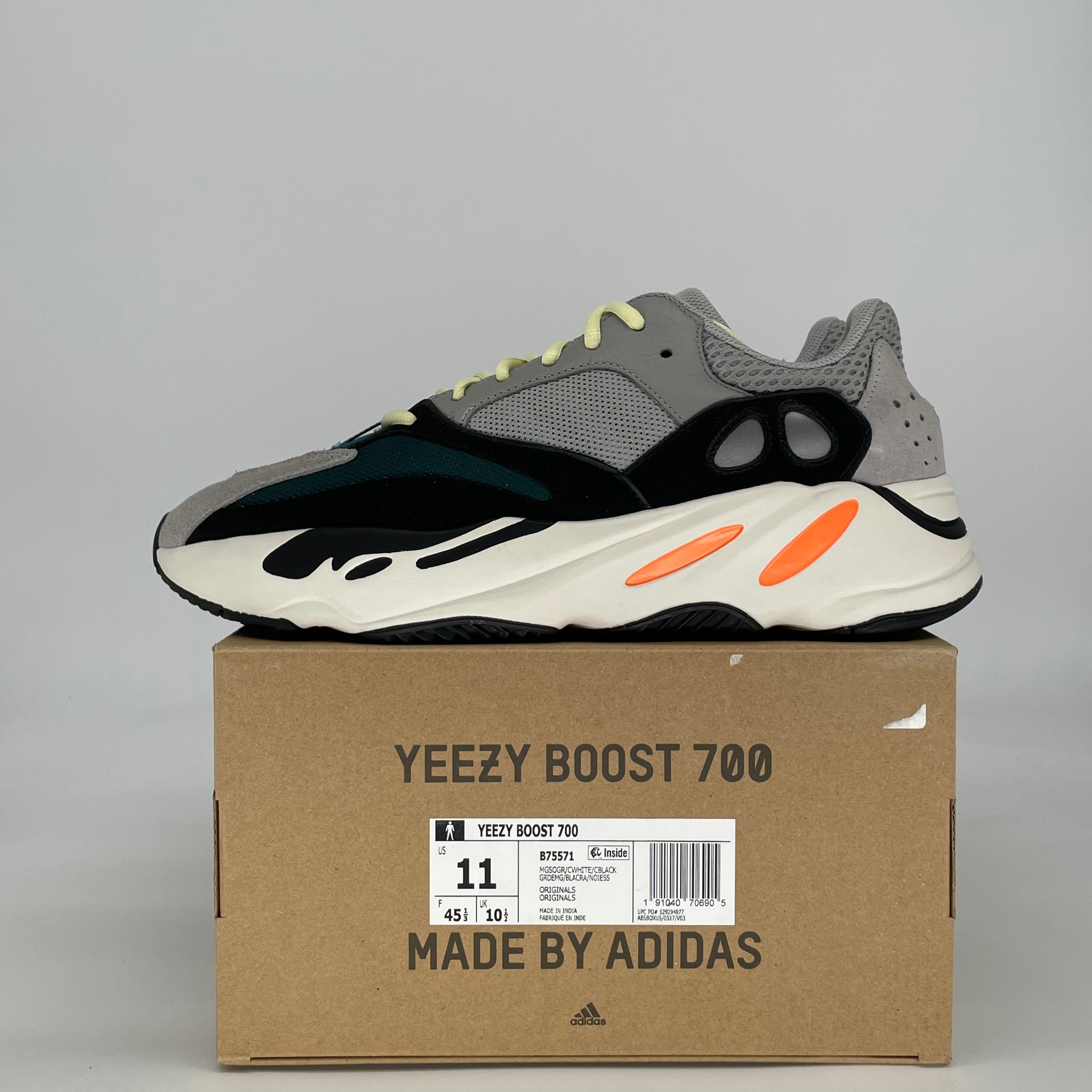 ADIDAS YEEZY 700 WAVE RUNNER B75571 SIZE 11/12.5W