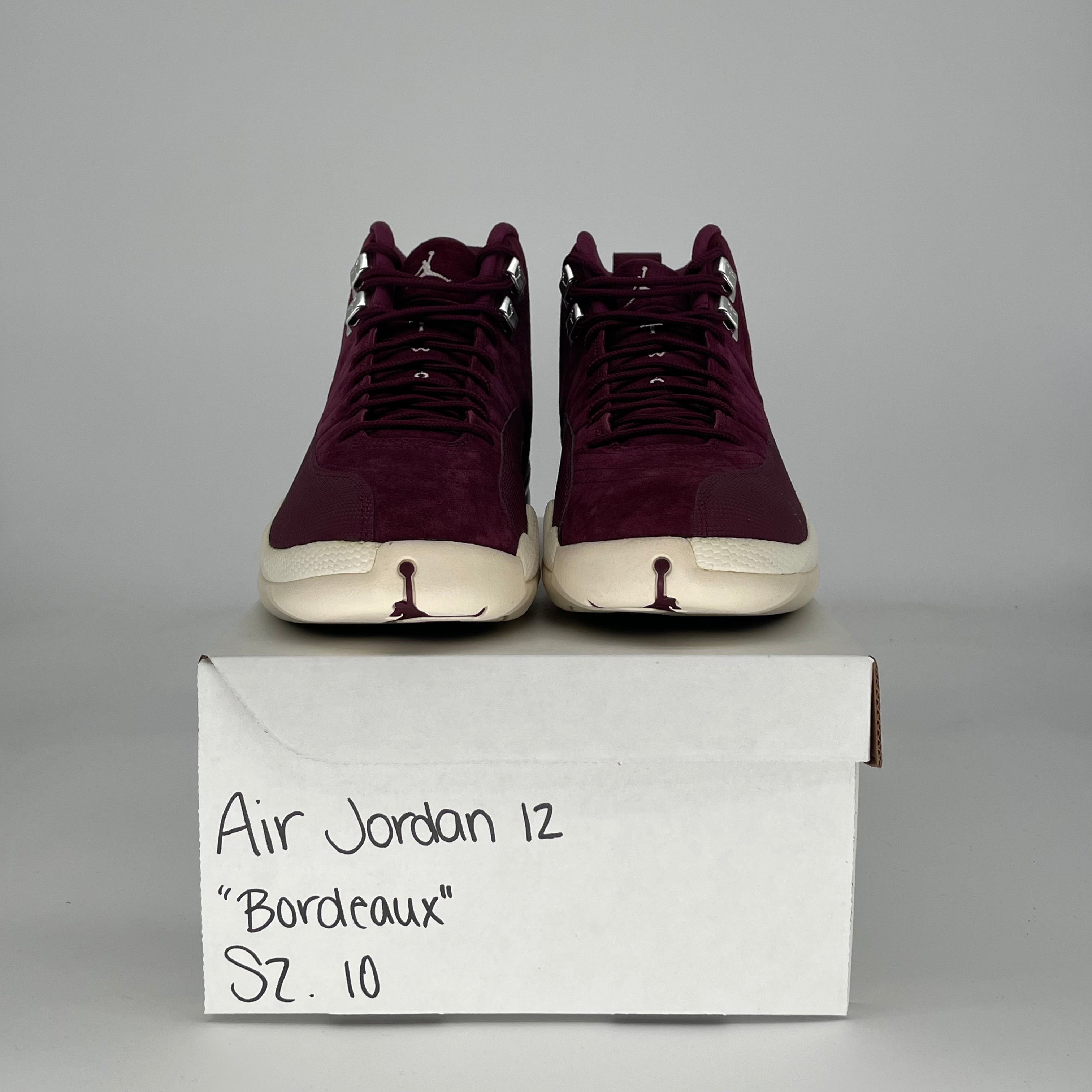 AIR JORDAN 12 BORDEAUX 130690-617 SIZE 10/11.5W