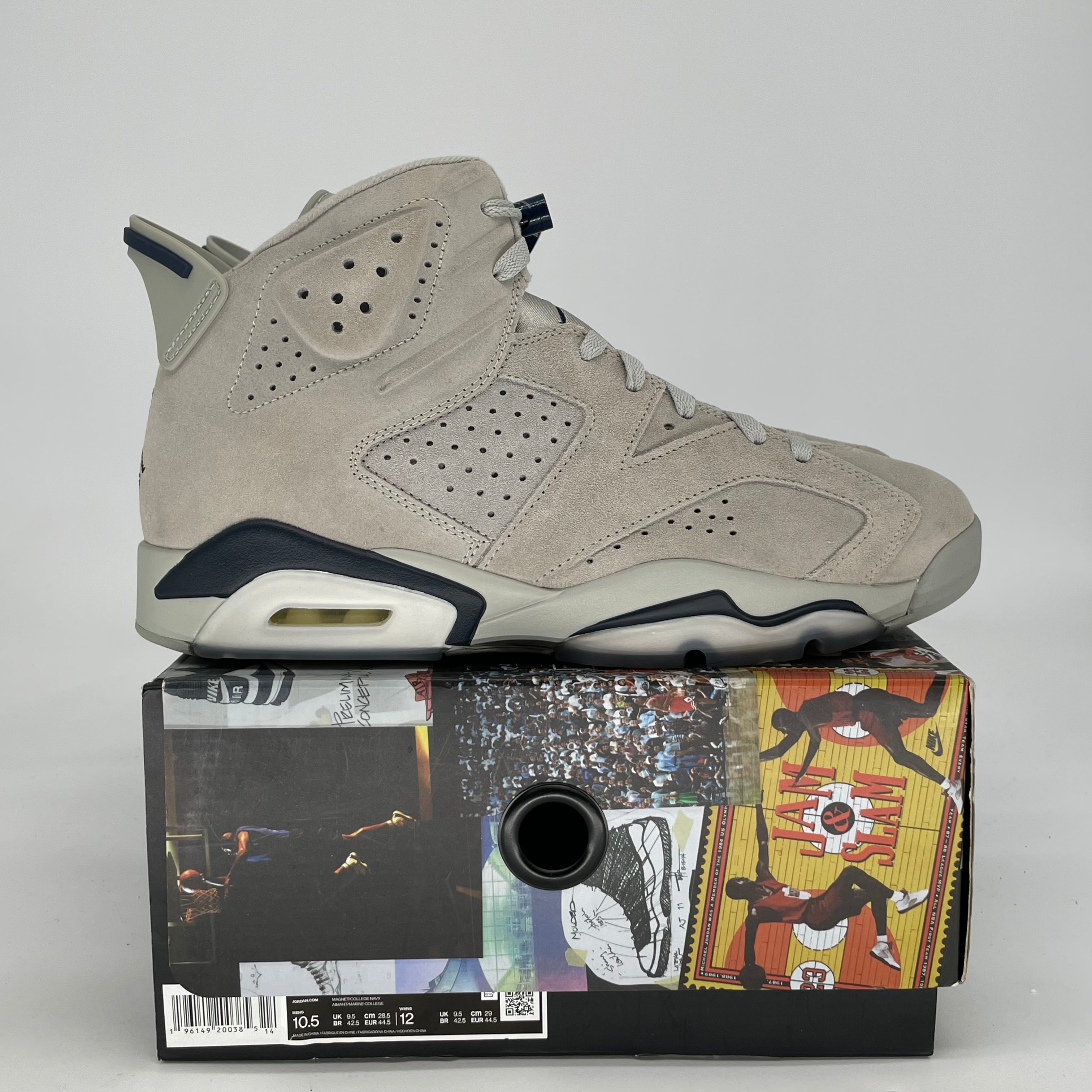 AIR JORDAN 6 GEORGETOWN CT8529-012 SIZE 10.5/12W