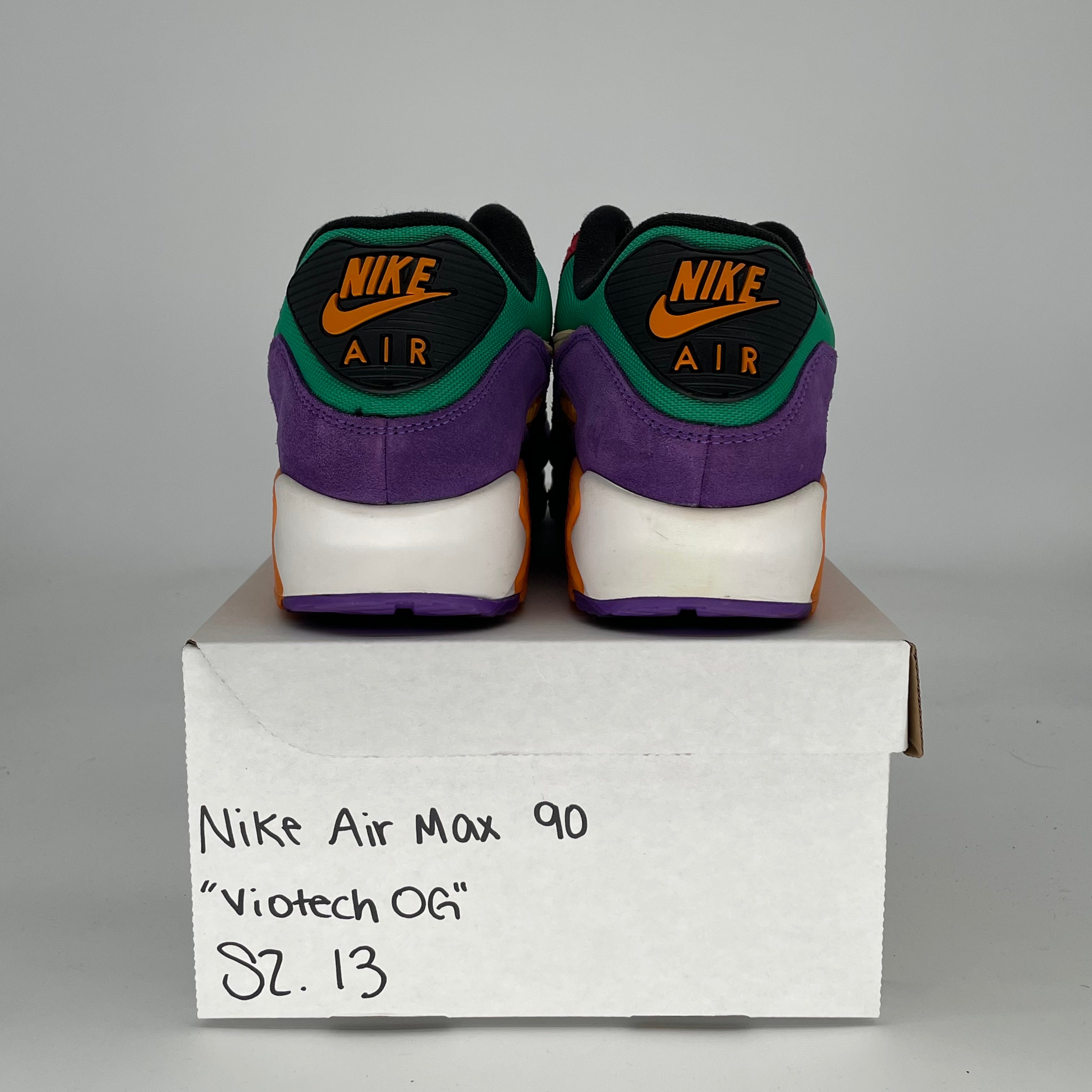 NIKE AIR MAX 90 VIOTECH OG CD0917-600 SIZE 13/14.5W