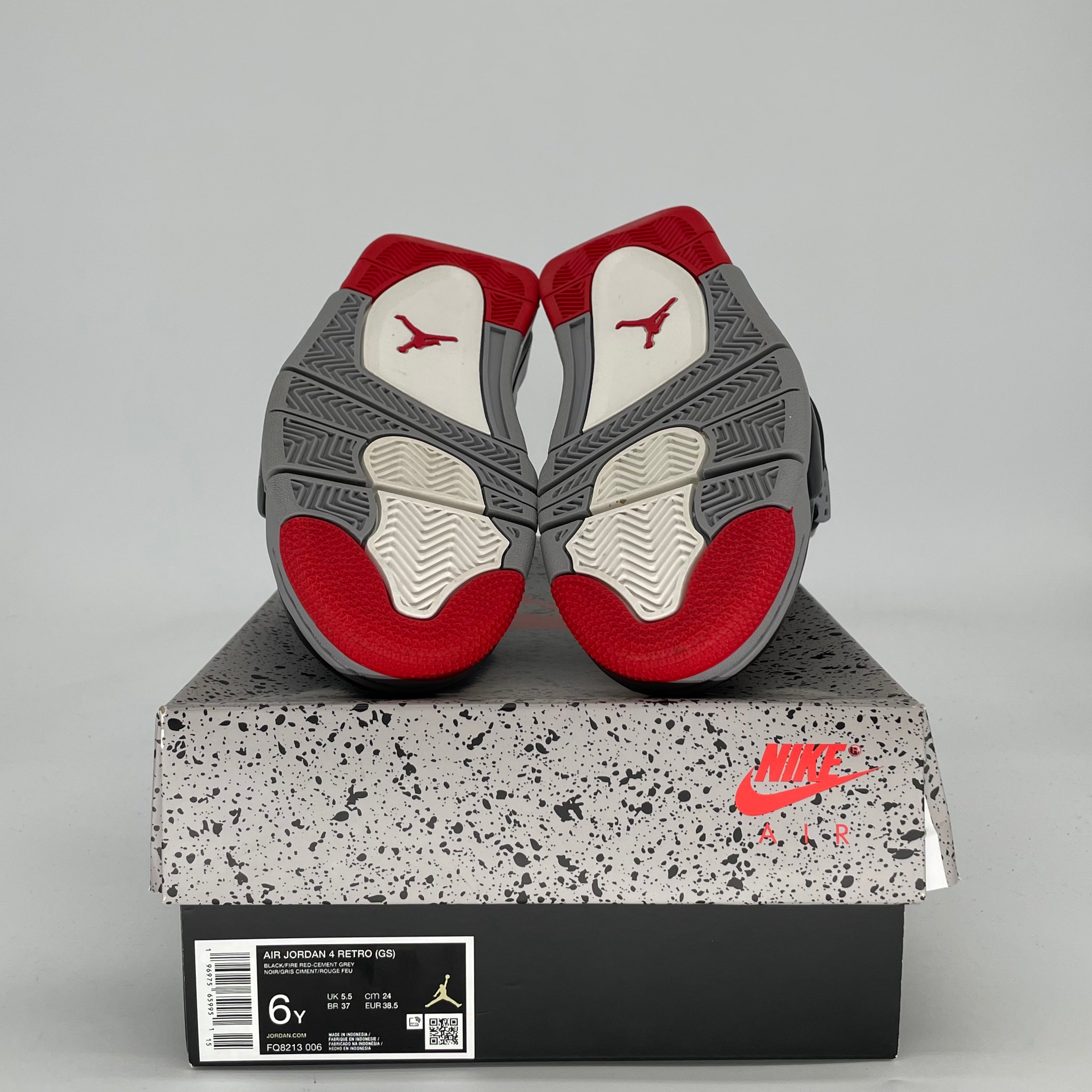 AIR JORDAN 4 BRED REIMAGINED FQ8213-006 SIZE 6/7.5W