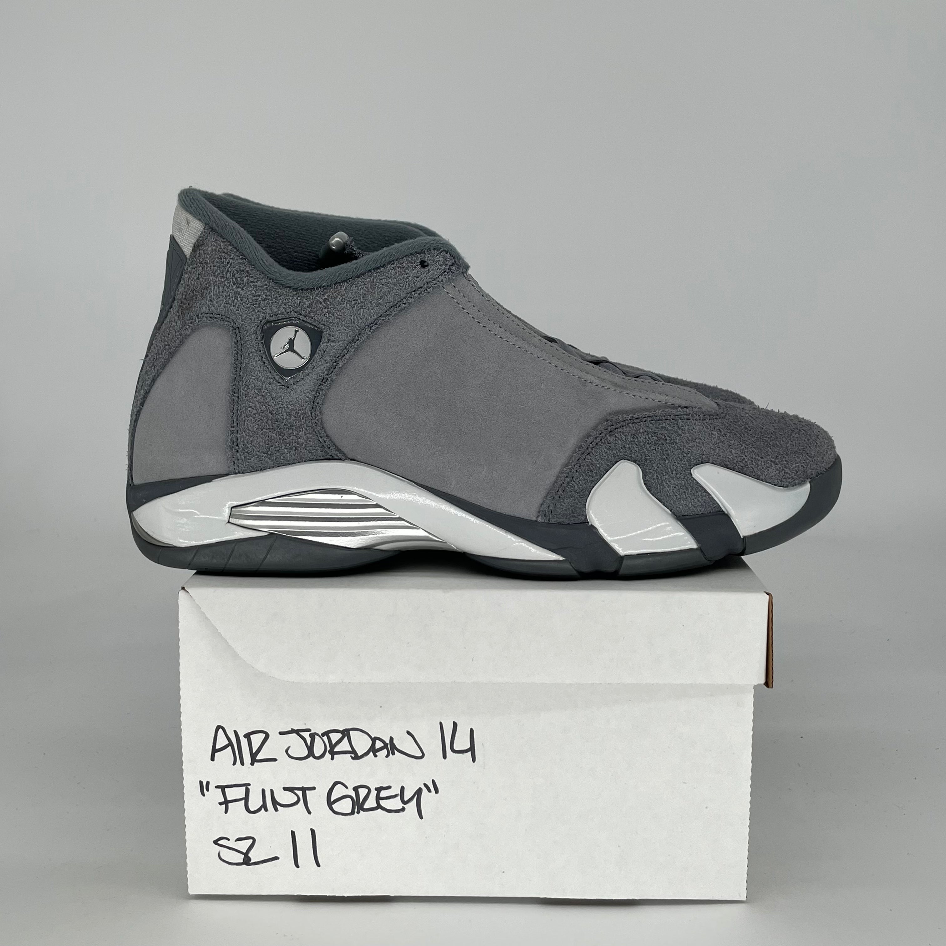 AIR JORDAN 14 FLINT GREY FJ3460-012 SIZE 11/12.5W