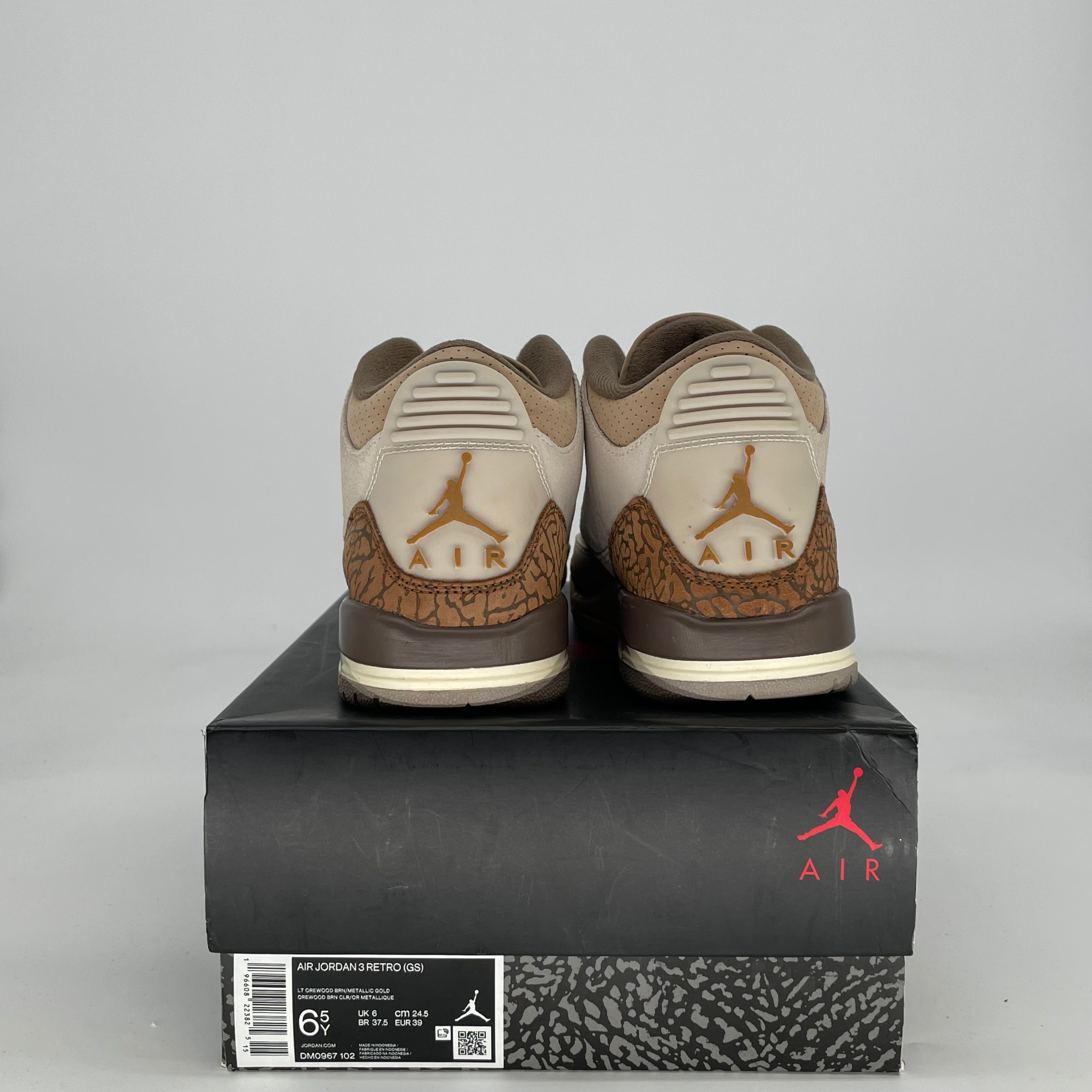 AIR JORDAN 3 PALOMINO CT8532-102 SIZE 6.5/8W