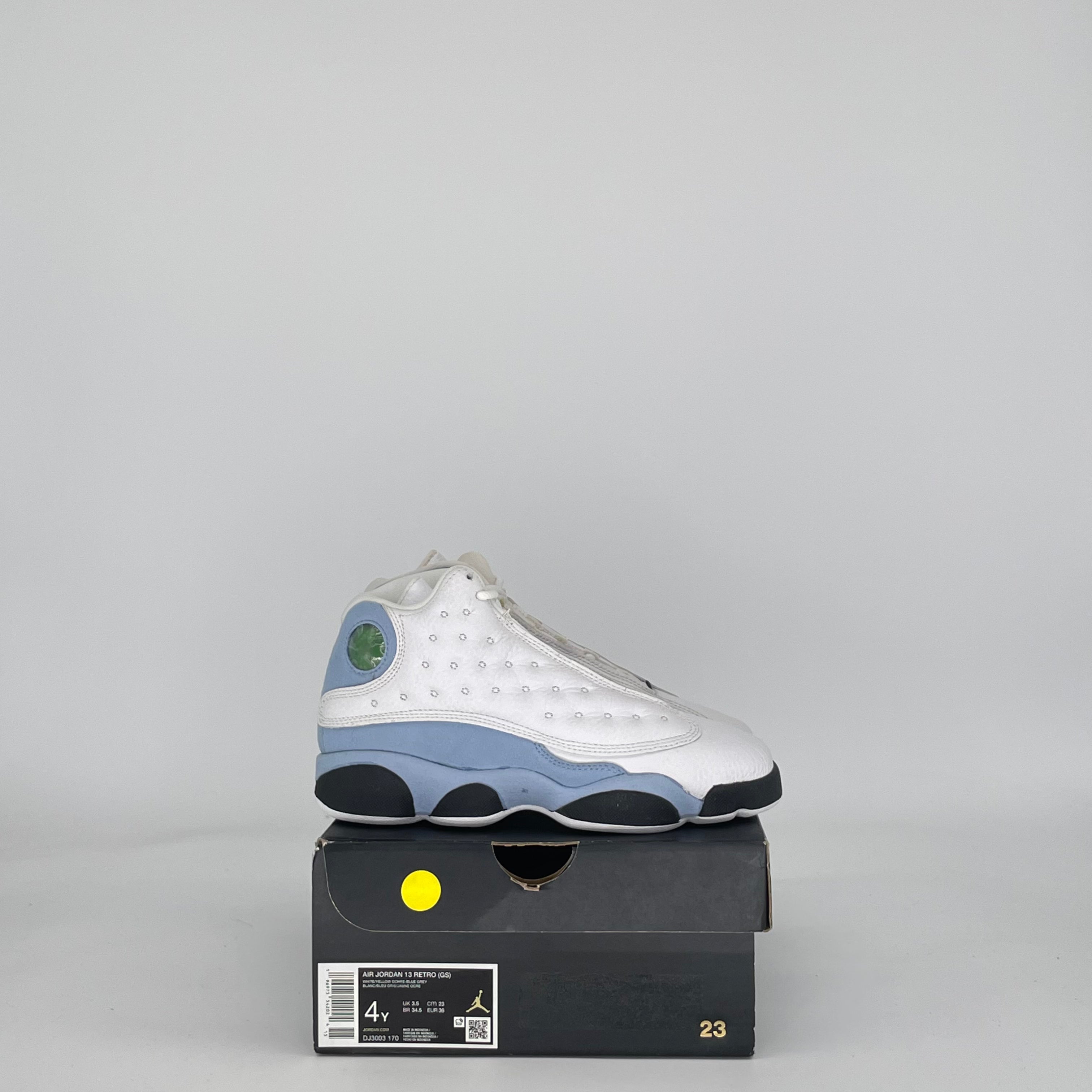 AIR JORDAN 13 BLUE GREY DJ3003-170 SIZE 4/5.5W GS