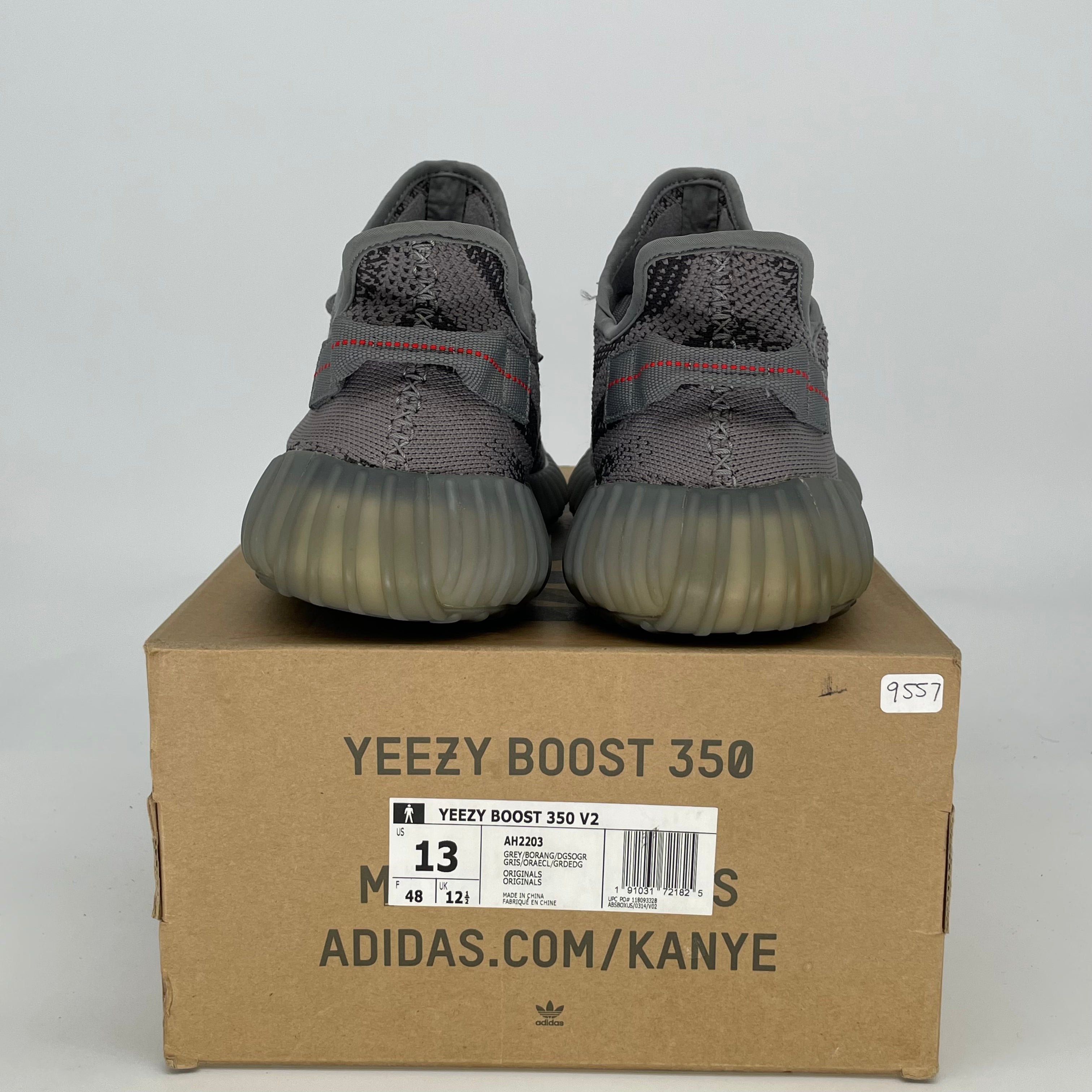 ADIDAS YEEZY 350 V2 BELUGA 2.0 AH2203 SIZE 13/14.5W