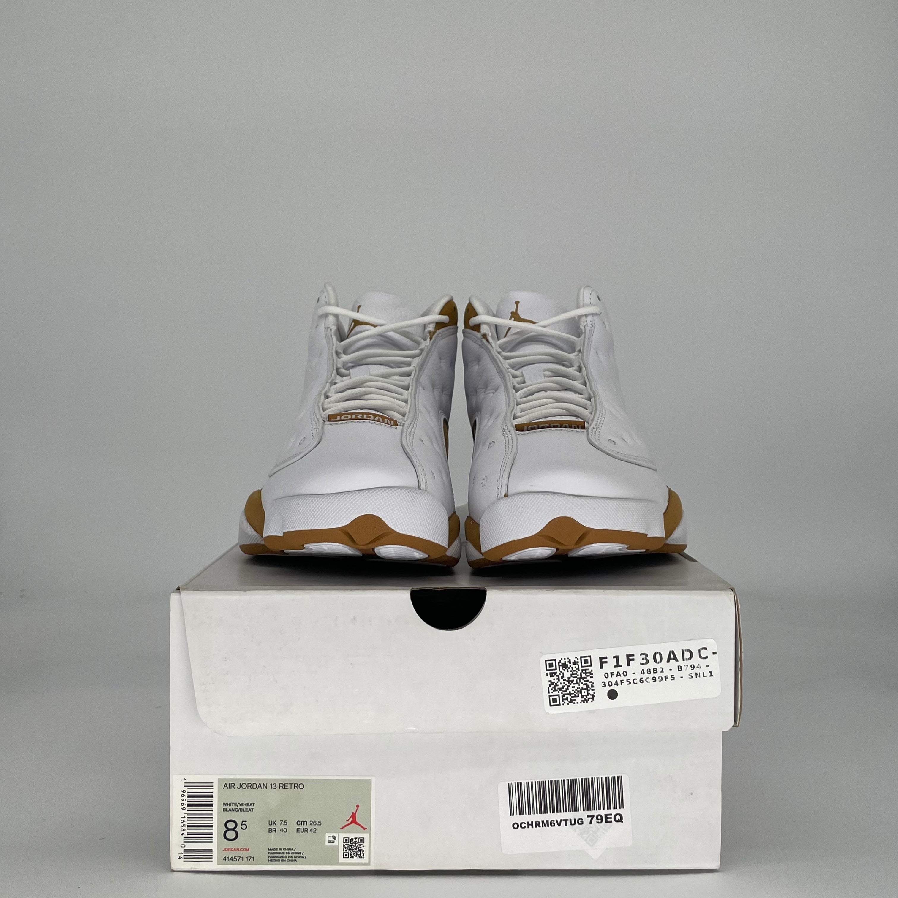 AIR JORDAN 13 WHEAT 414571-171 SIZE 8.5/10W