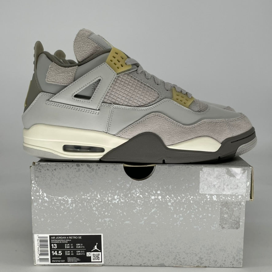 AIR JORDAN 4 CRAFT PHOTON DUST DV3742-021 SIZE 13/14.5W