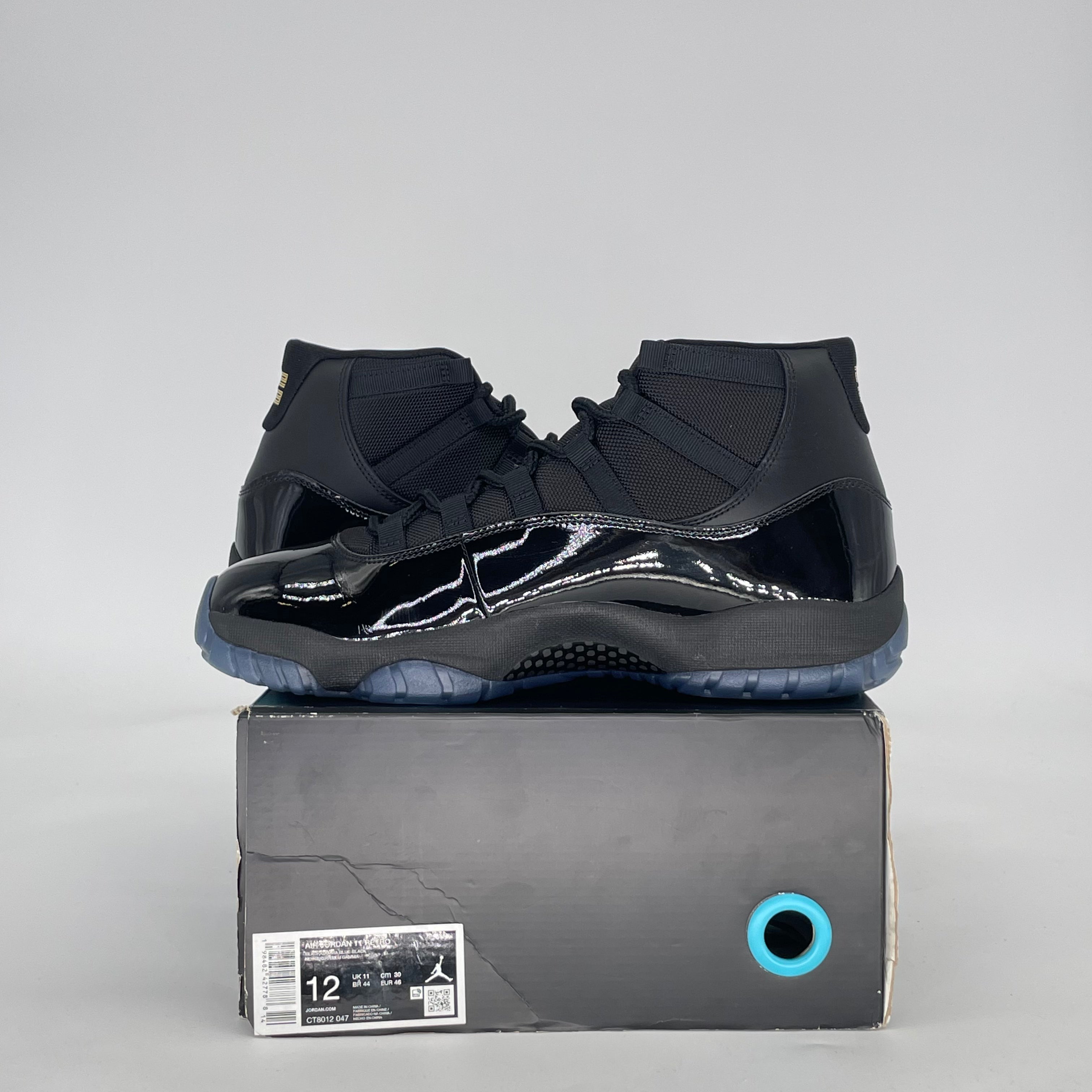 AIR JORDAN 11 GAMMA BLUE CT8012-047 SIZE 12/13.5W
