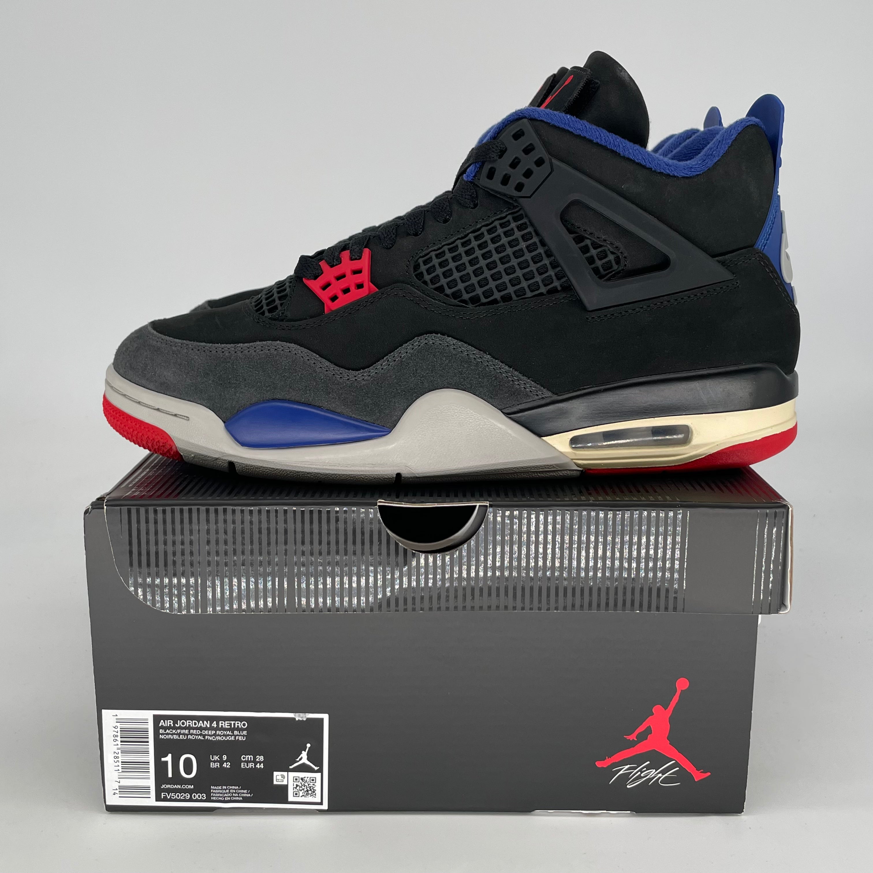 AIR JORDAN 4 RARE AIR GOLD LETTERING FV5029-003 SIZE 10/11.5W