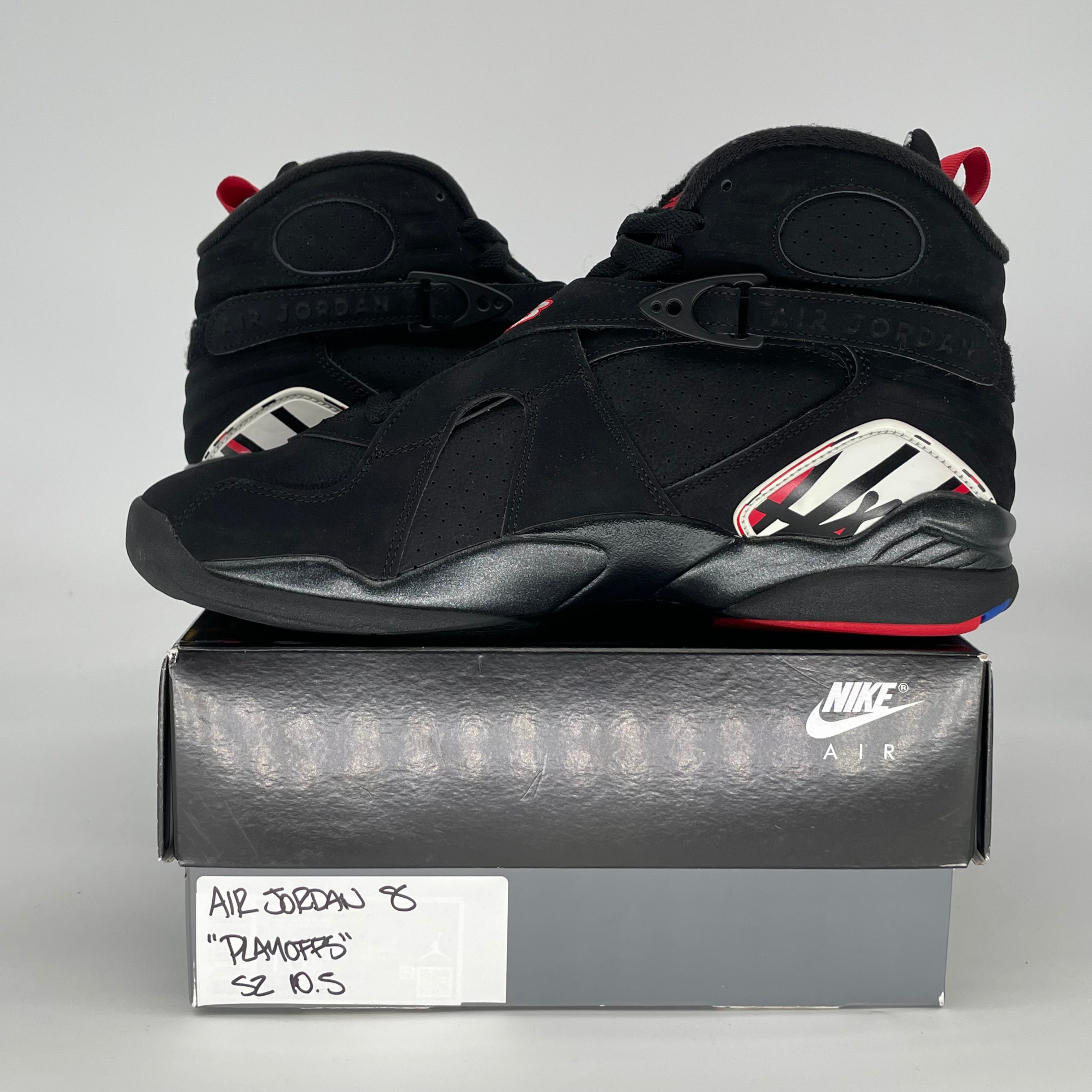 AIR JORDAN 8 PLAYOFFS 305381-062 SIZE 10.5/12W