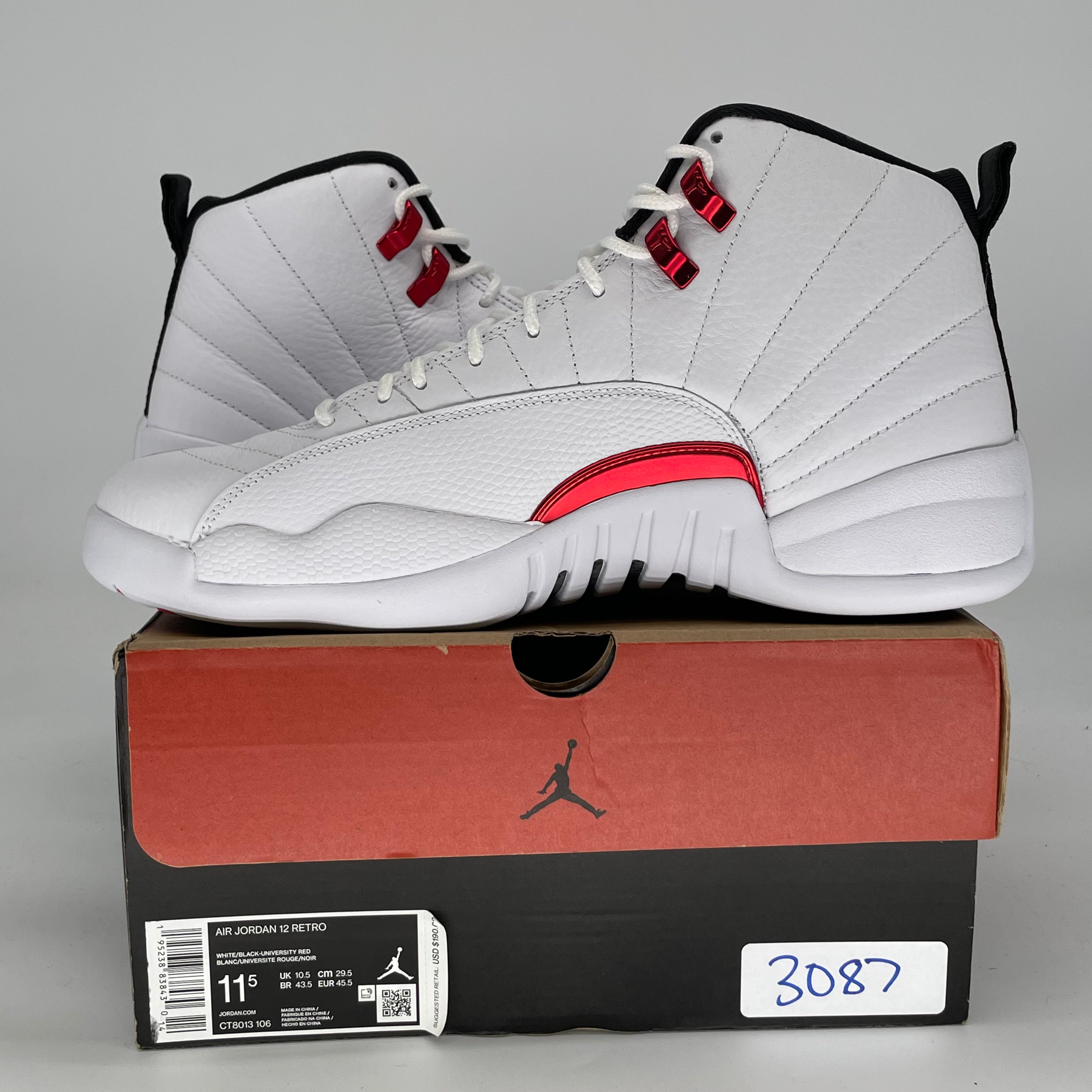 AIR JORDAN 12 TWIST CT8013-106 SIZE 11.5/13W