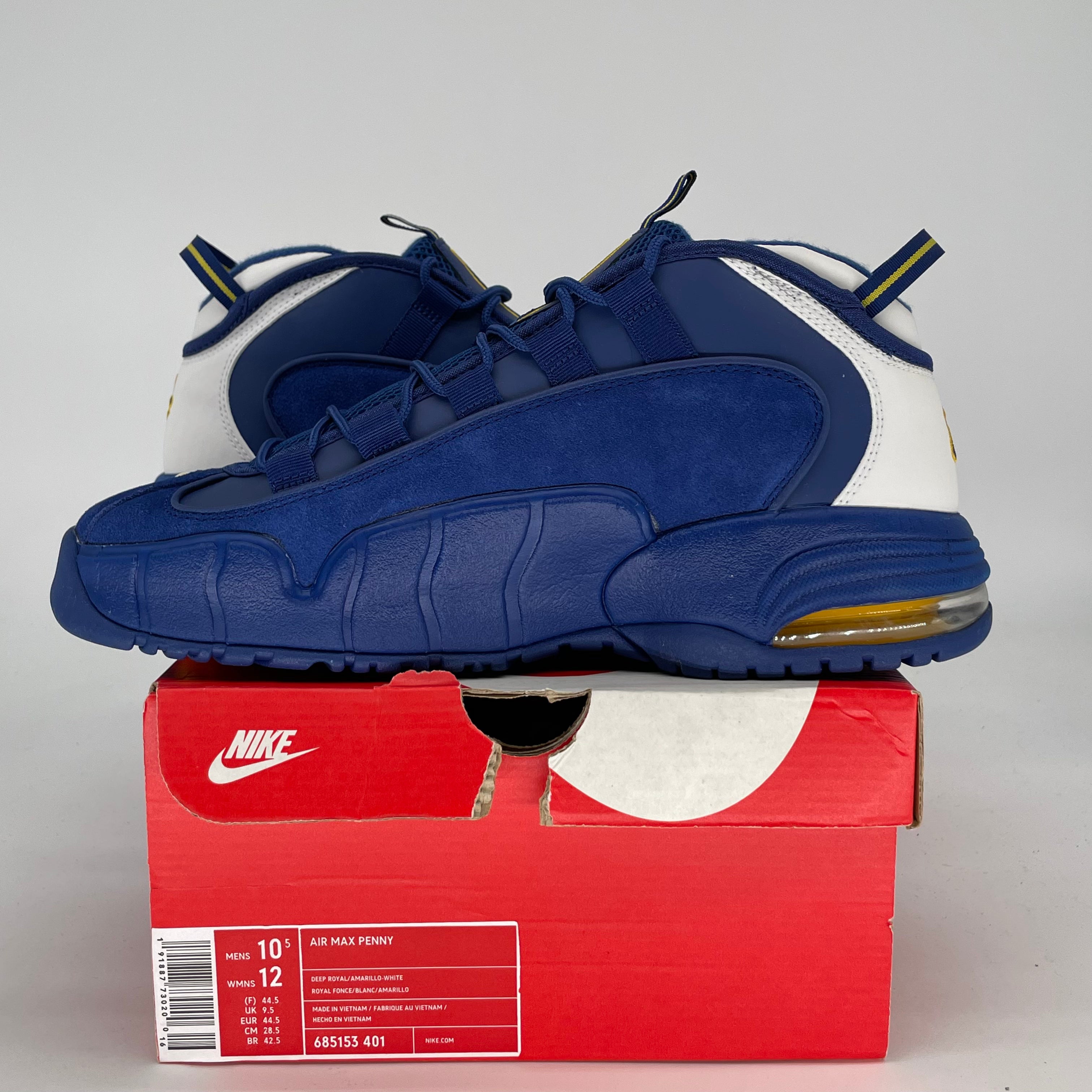 NIKE AIR MAX PENNY WARRIORS 685153-401 SIZE 10.5/12W
