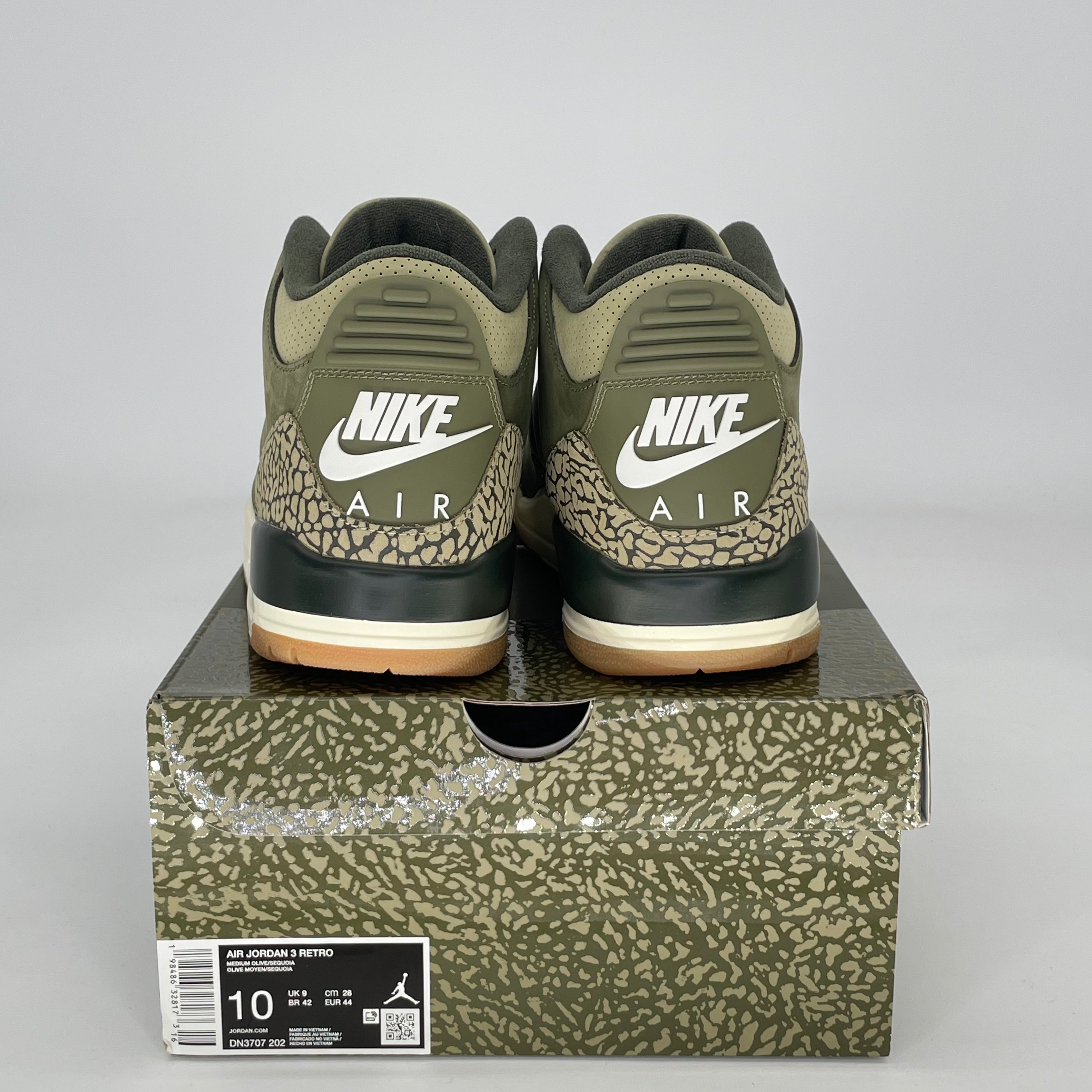 AIR JORDAN 3 FAMILY AFFAIR DN3707-202 SIZE 10/11.5W